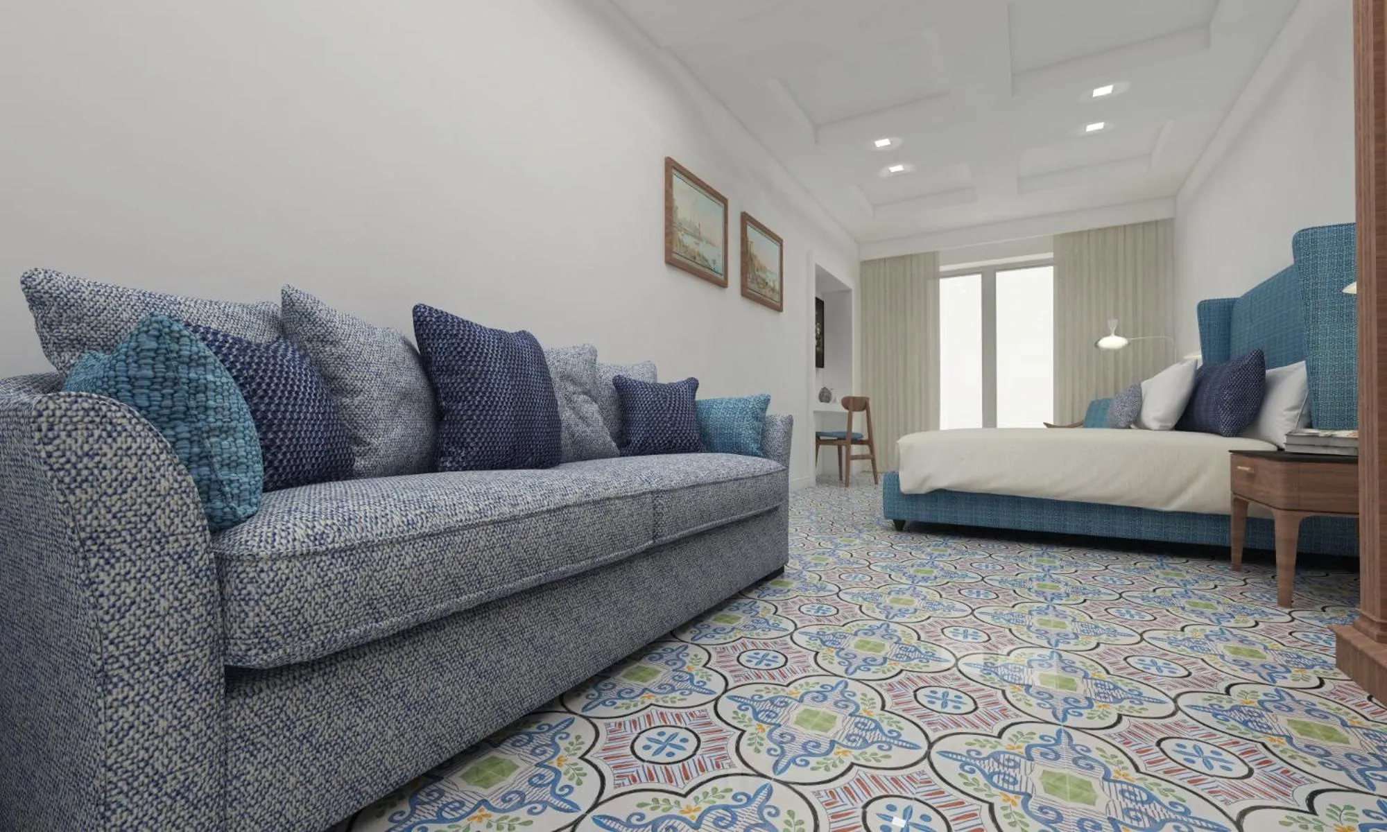 Bed in Palazzo Gargiulo Luxury Rooms & Suites