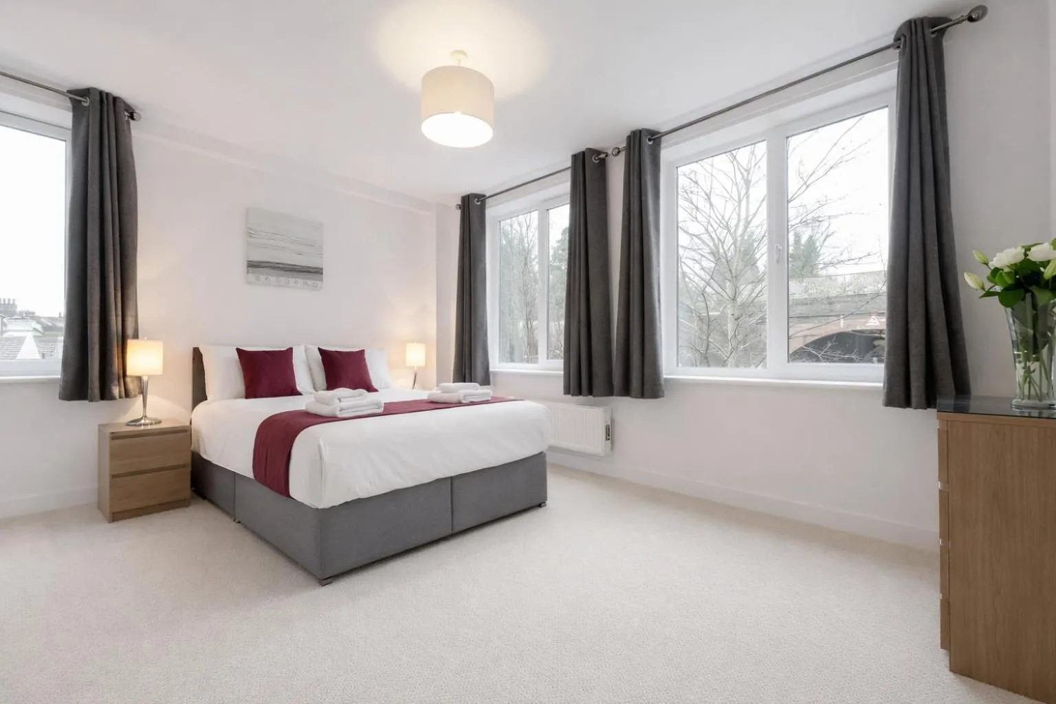 Bedroom, Bed in Roomspace Serviced Apartments - Nouvelle House