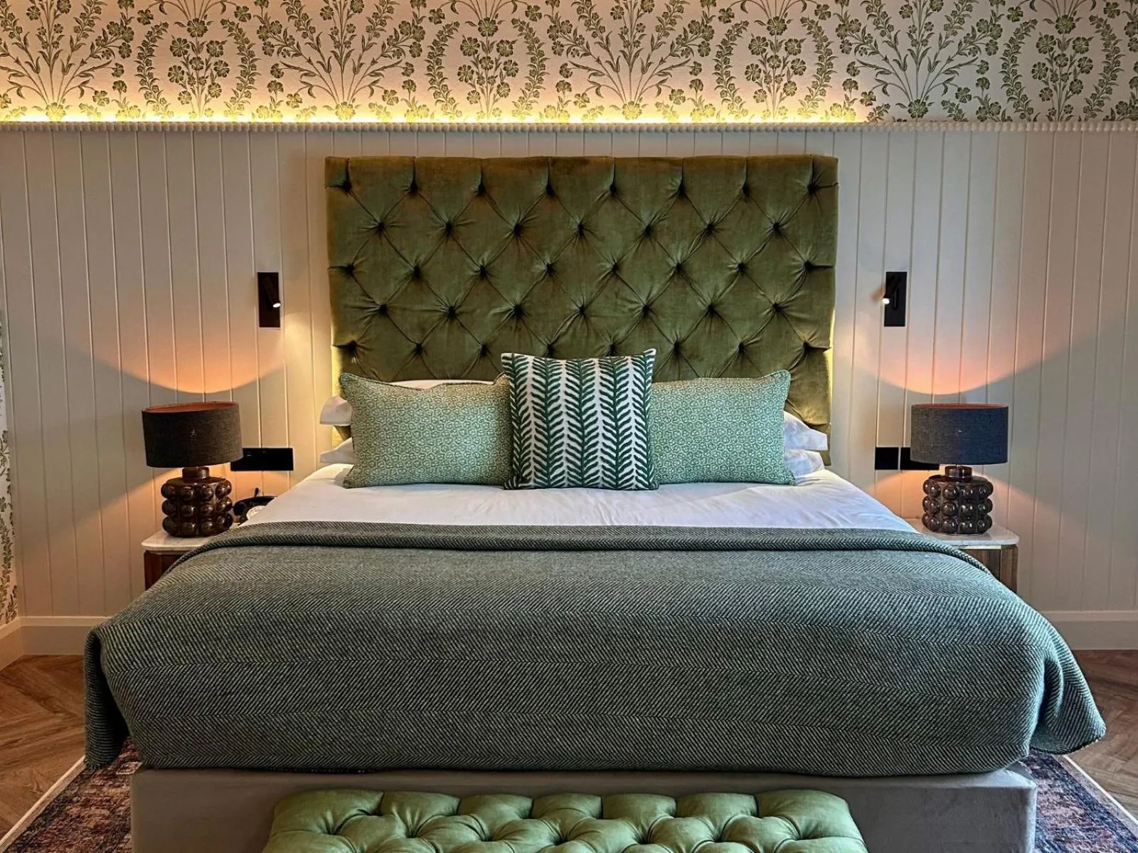 Bed in The Ashe Hotel