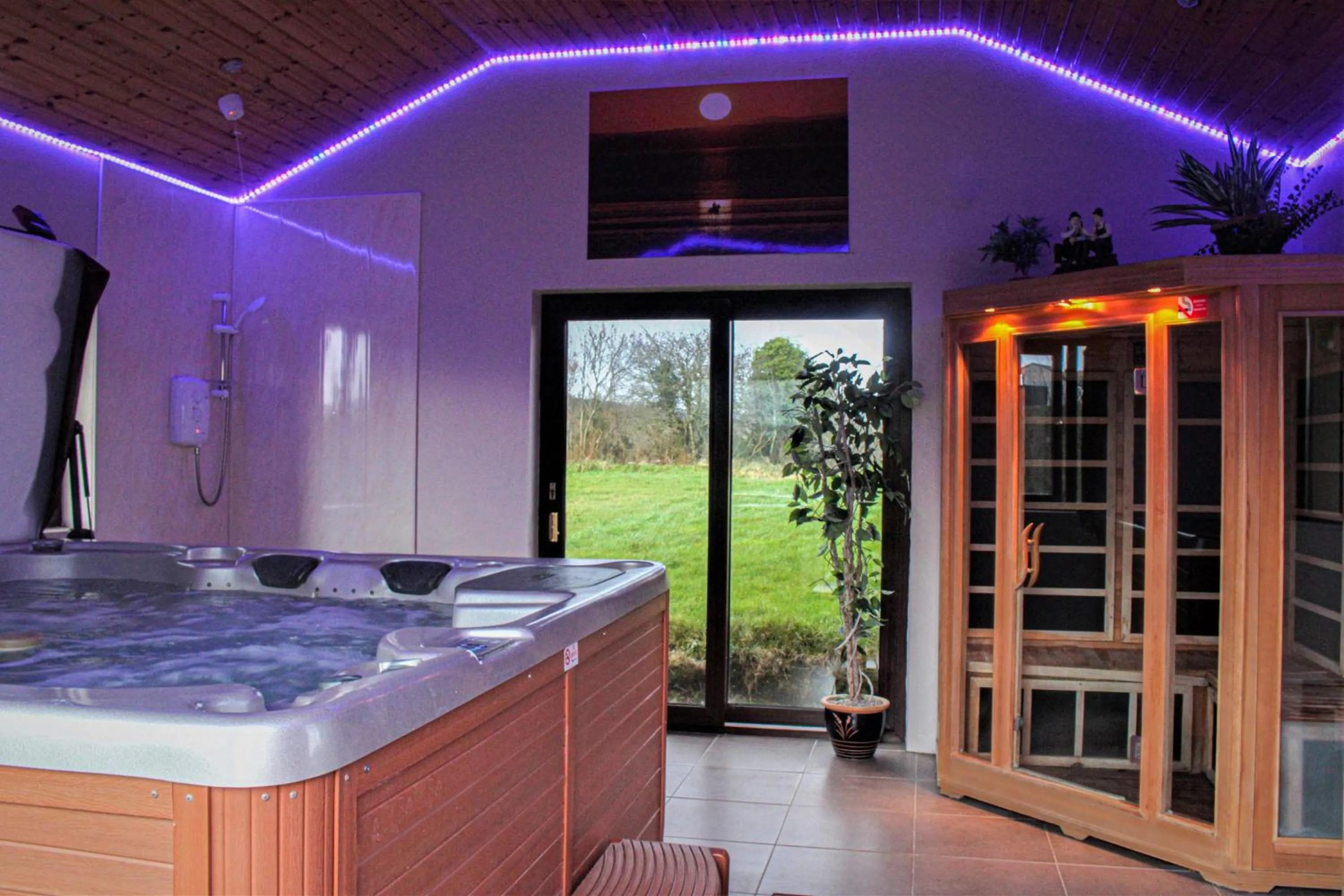 Sauna in Millstone Cottages