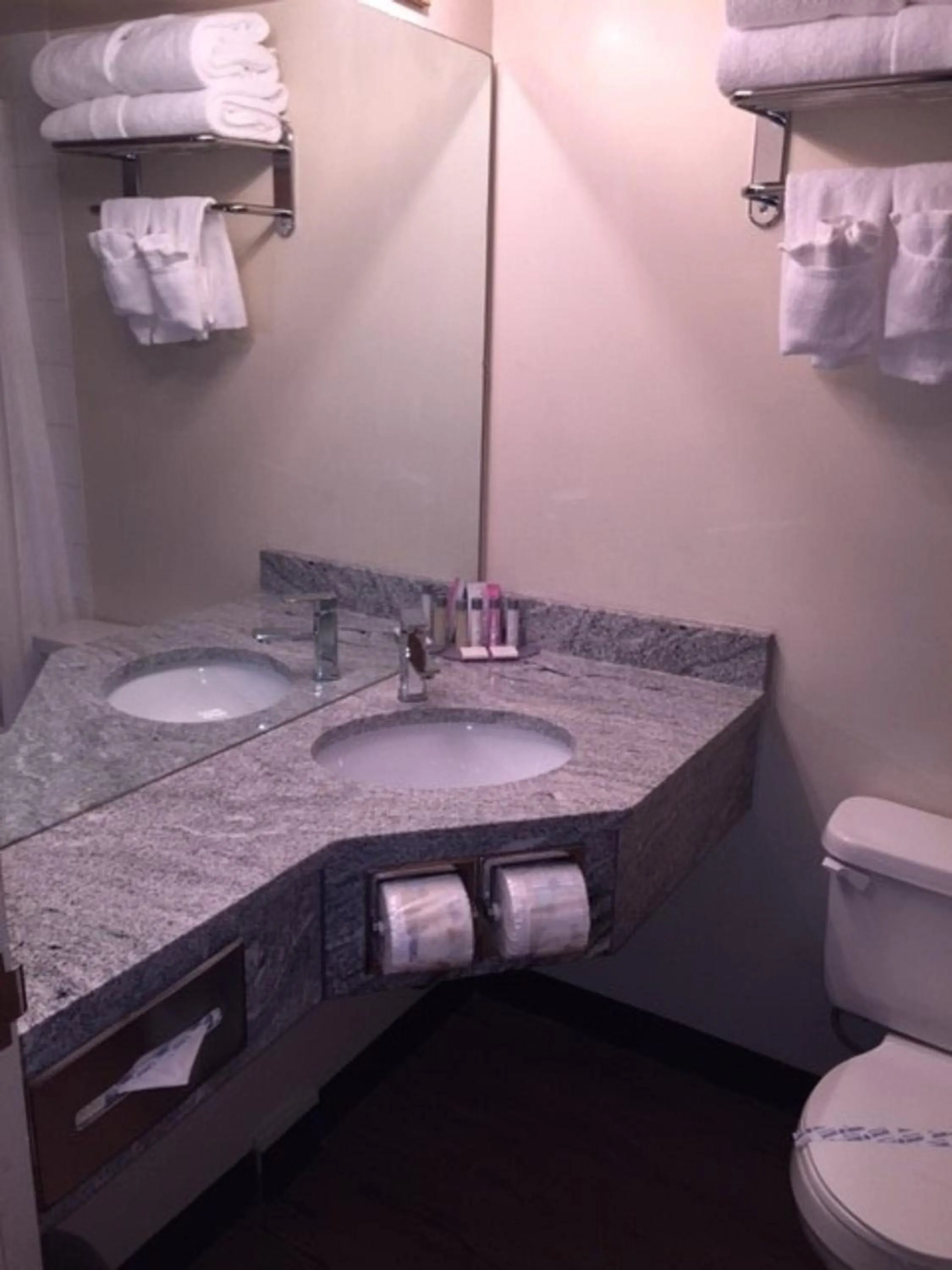 Toilet in Stonebridge Hotel