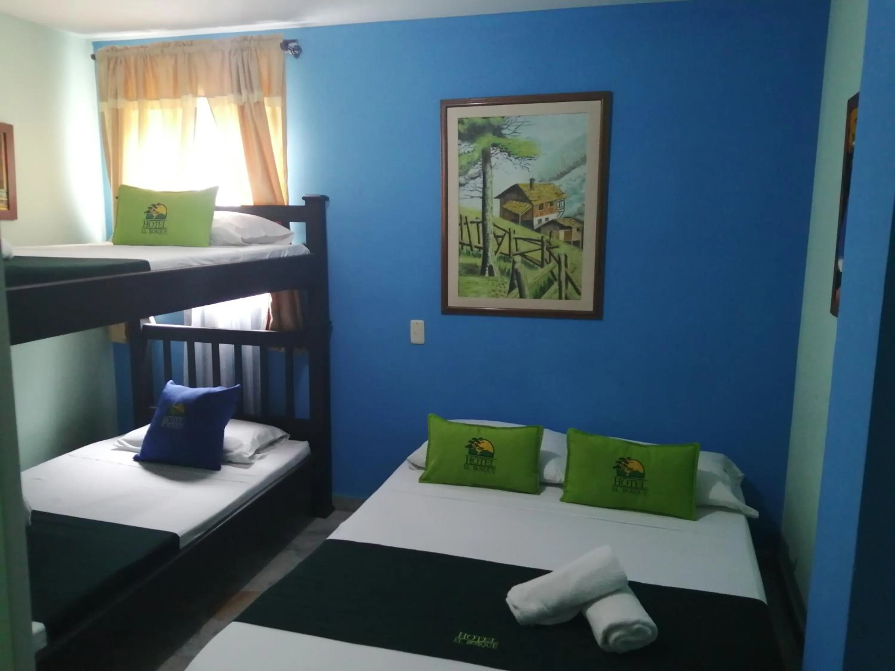 Photo of the whole room, Bed in Hotel El Bosque