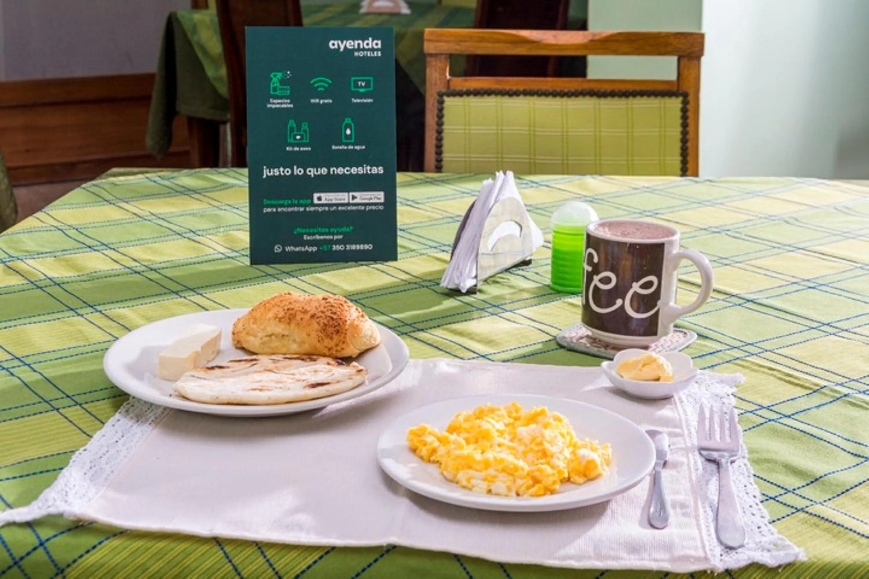 Breakfast in Hotel El Bosque