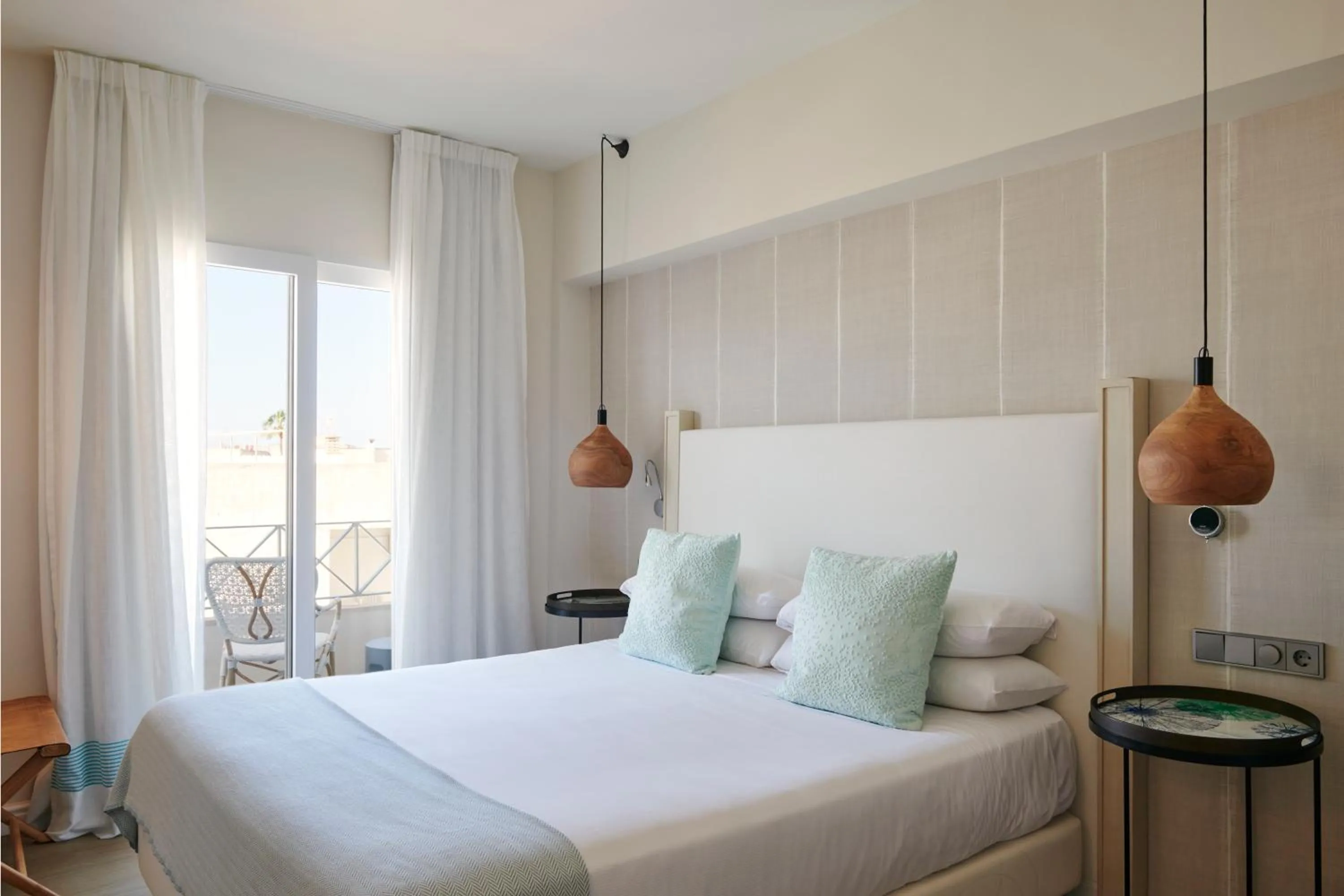 Bed in Hotel Honucai