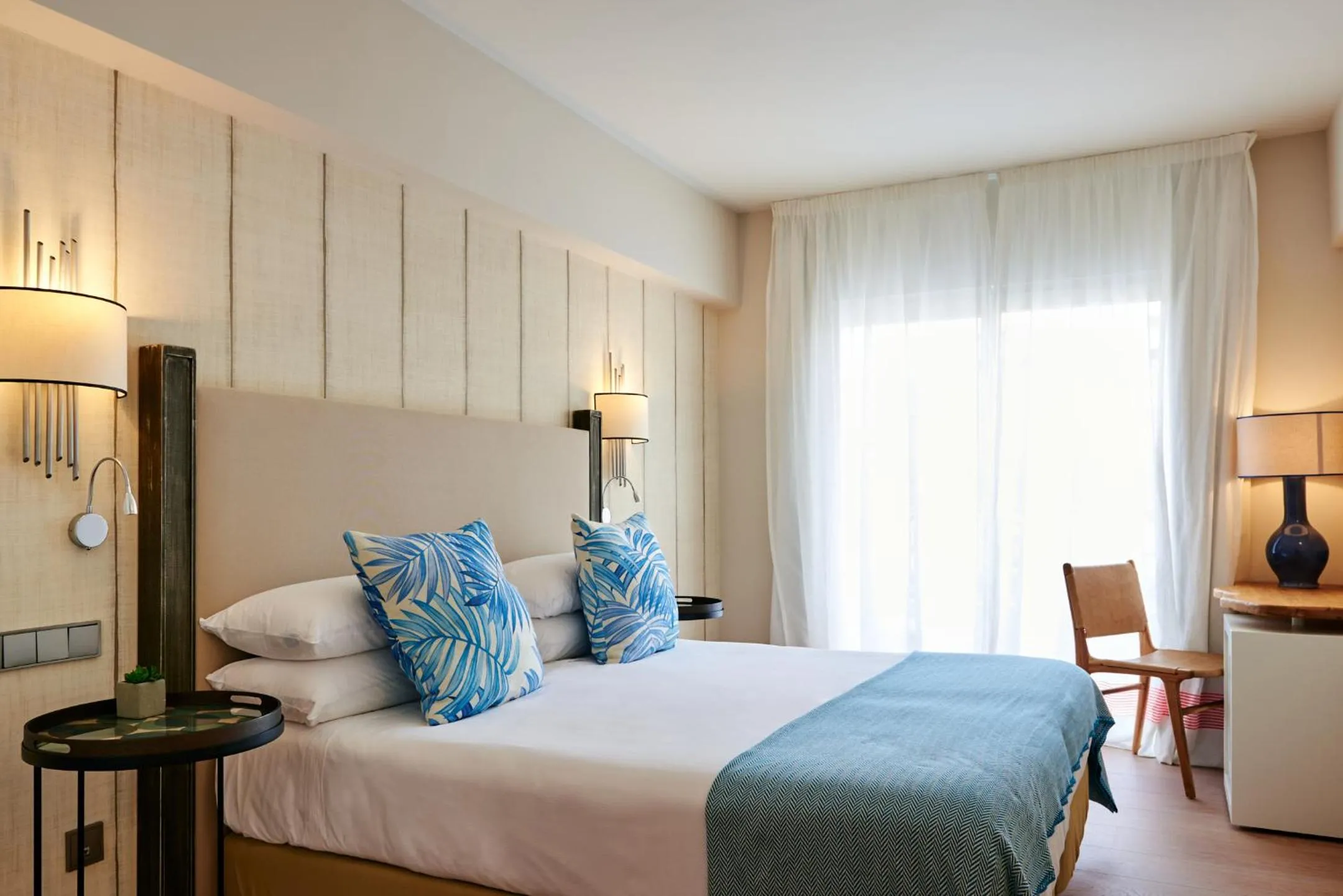 Bed in Hotel Honucai