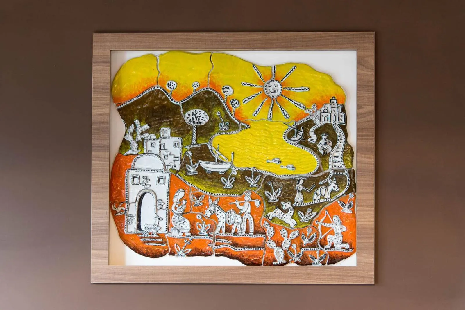 Decorative detail in Hotel Sole