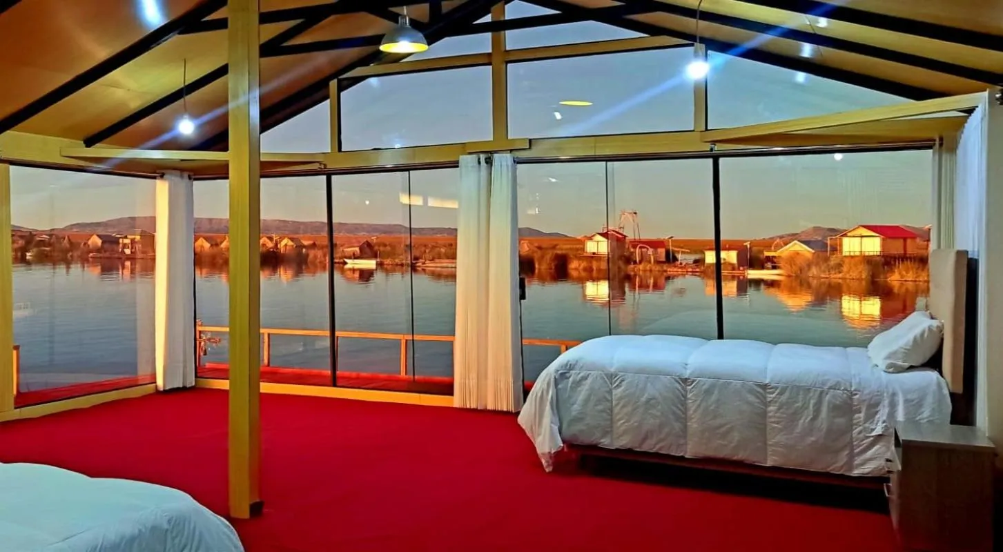 Bed in Titicaca Atrion Uros