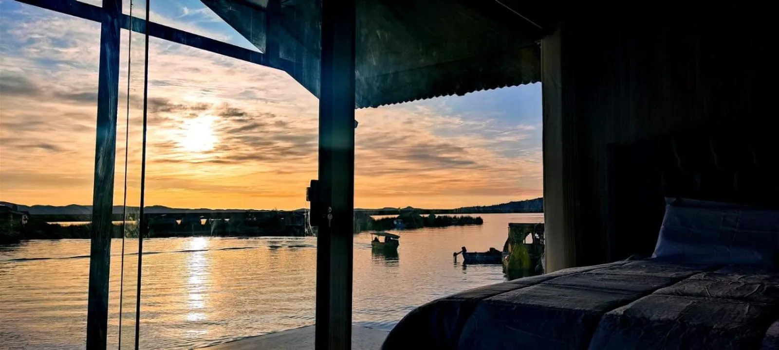 Lake view, Bed in Titicaca Atrion Uros
