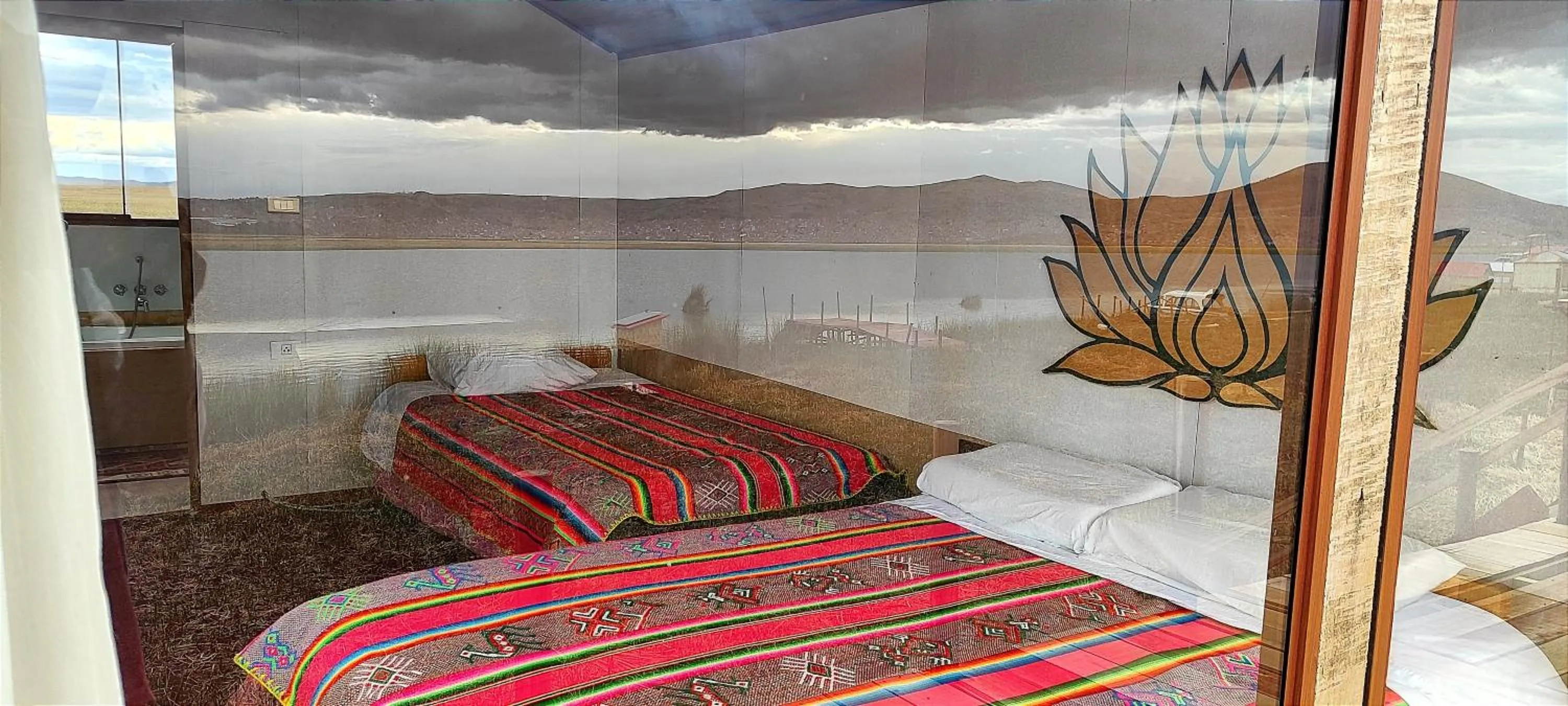 Bed in Titicaca Atrion Uros