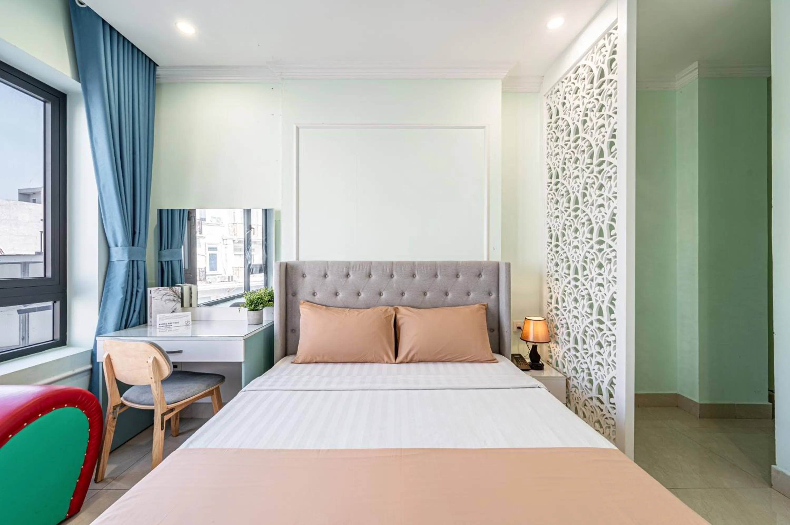 Bed in Cozrum - Love Hotel Trần Thị Nghỉ
