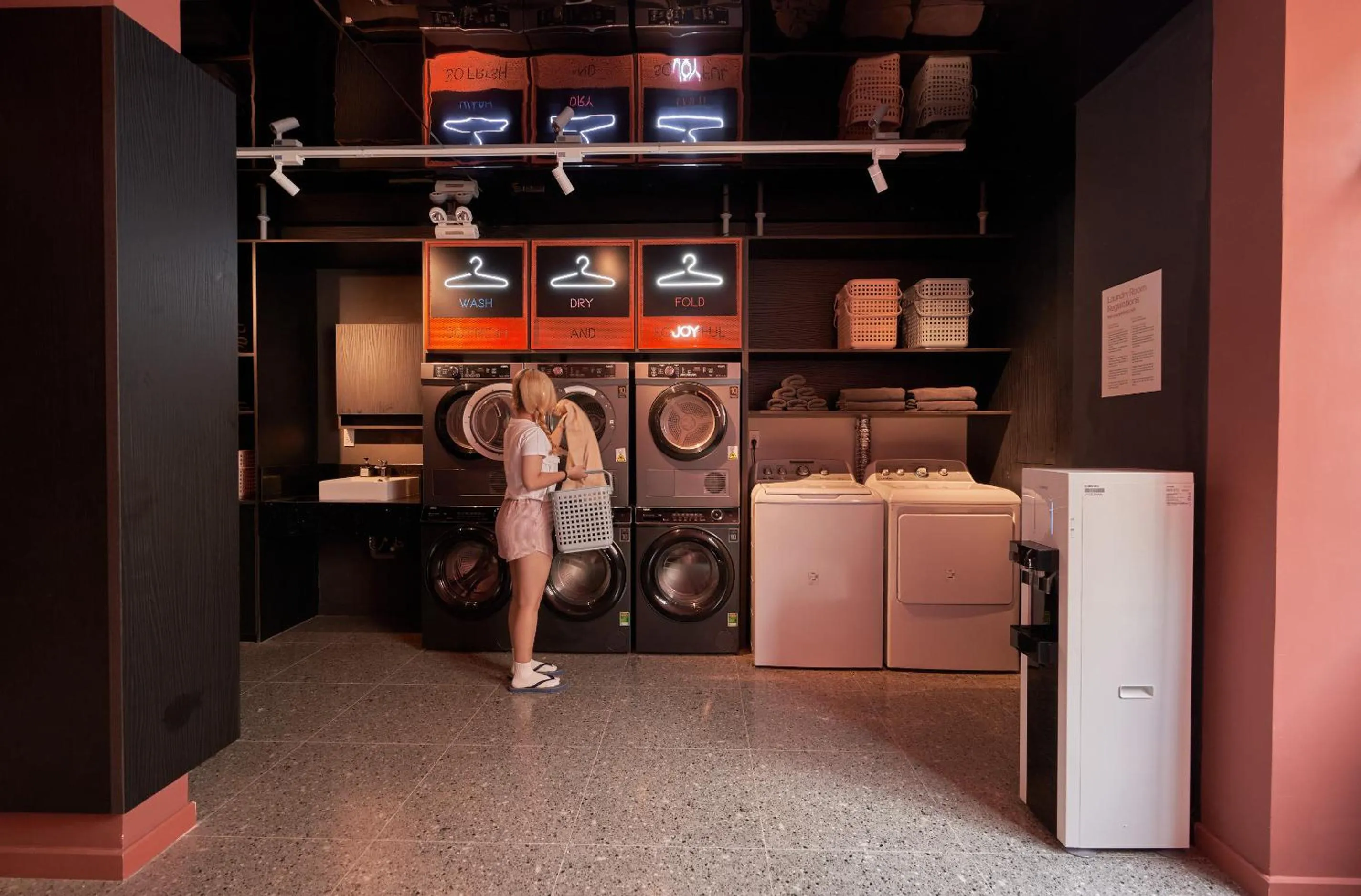 washing machine in Express by M Village Global City