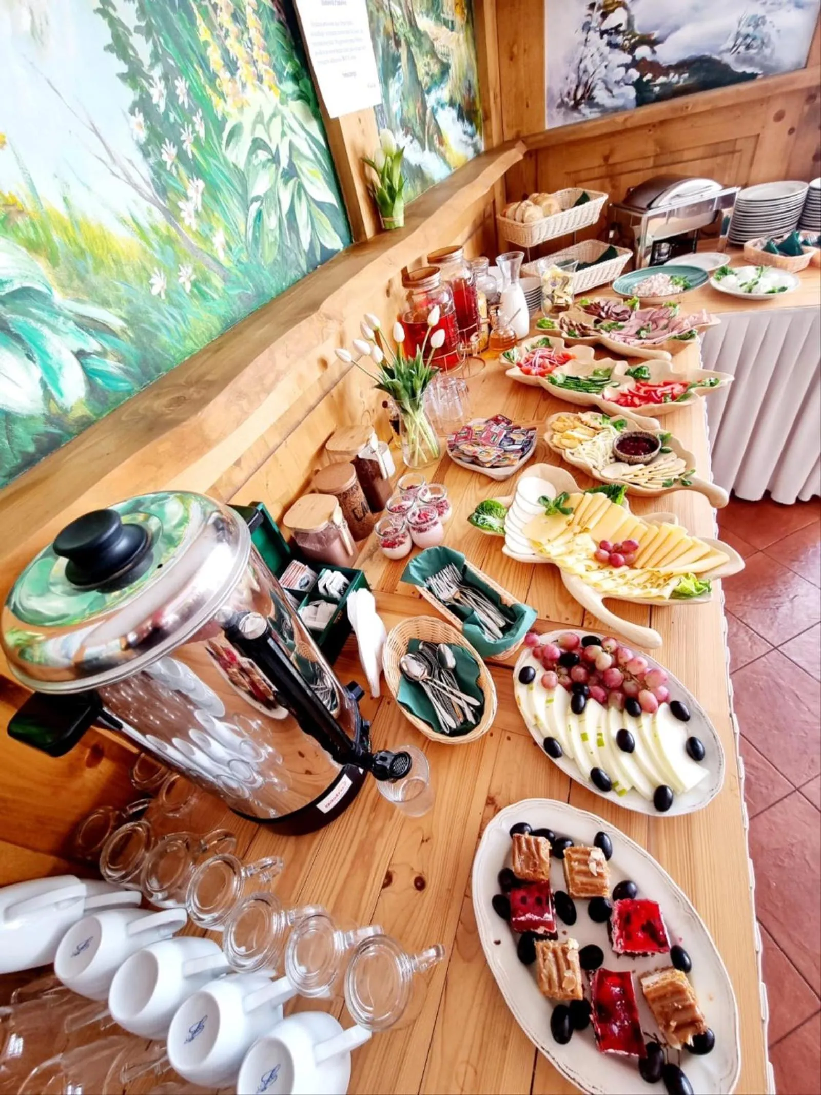 Buffet breakfast in Willa Regina II Resort & SPA