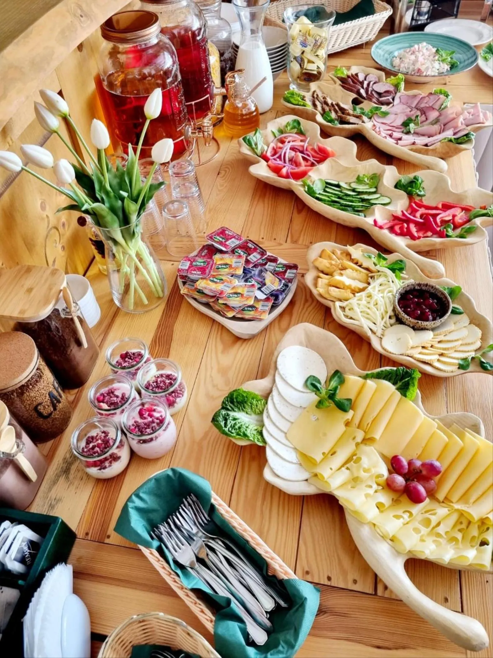 Buffet breakfast in Willa Regina II Resort & SPA