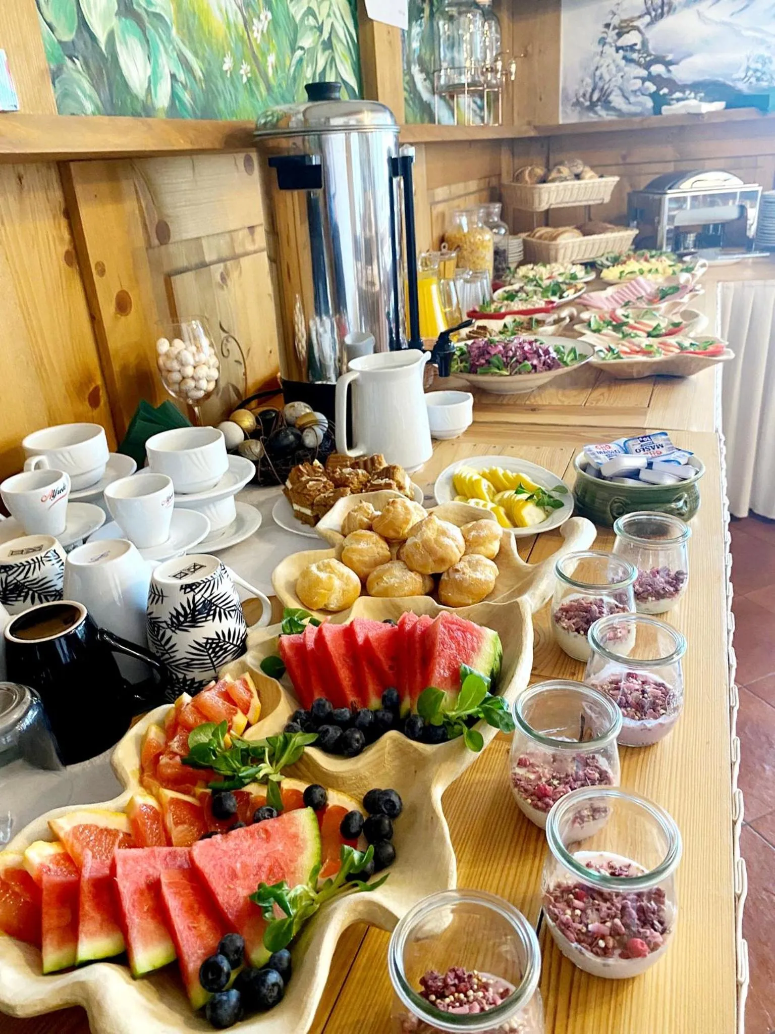 Buffet breakfast in Willa Regina II Resort & SPA