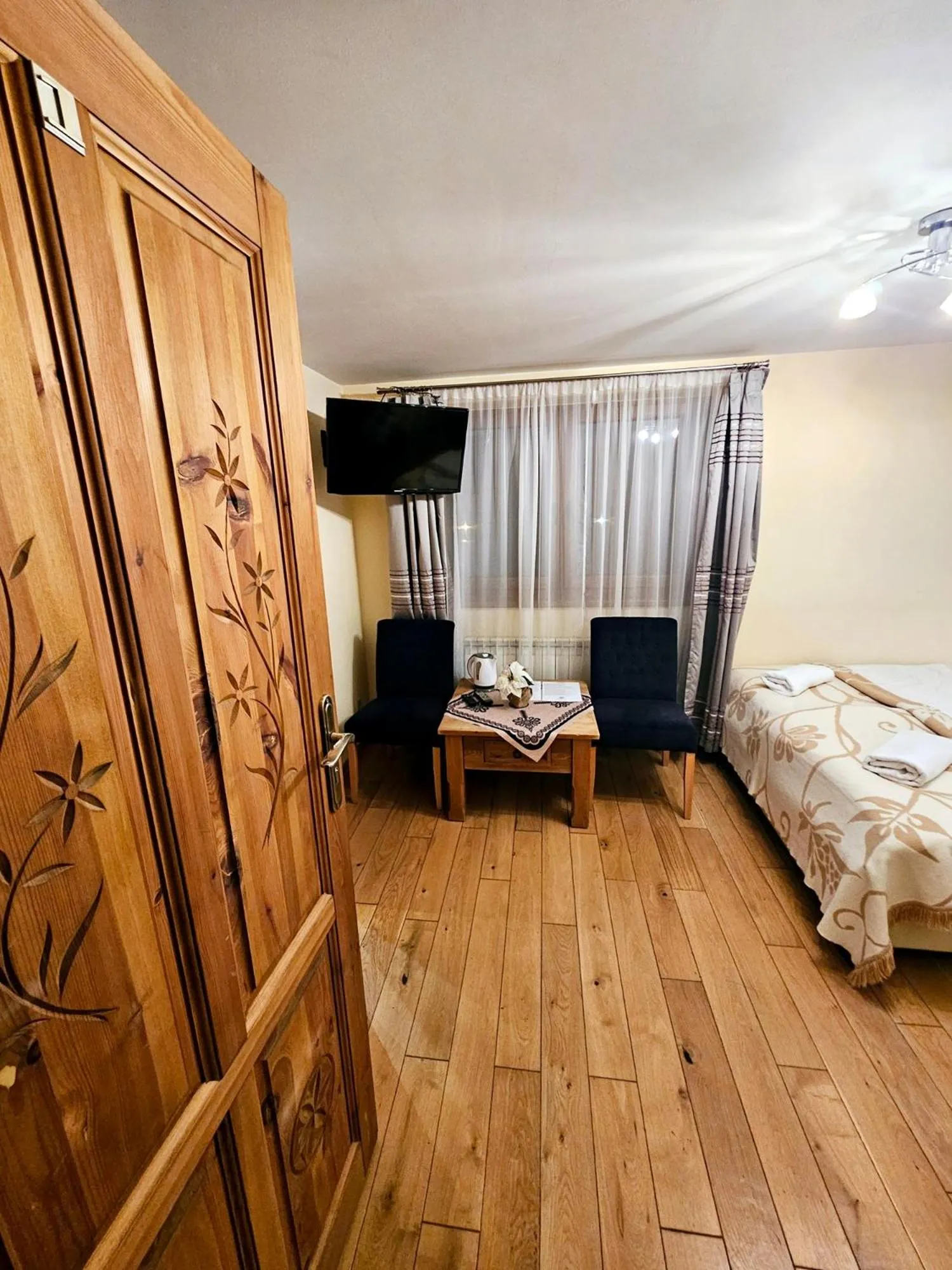 Bed in Willa Regina II Resort & SPA