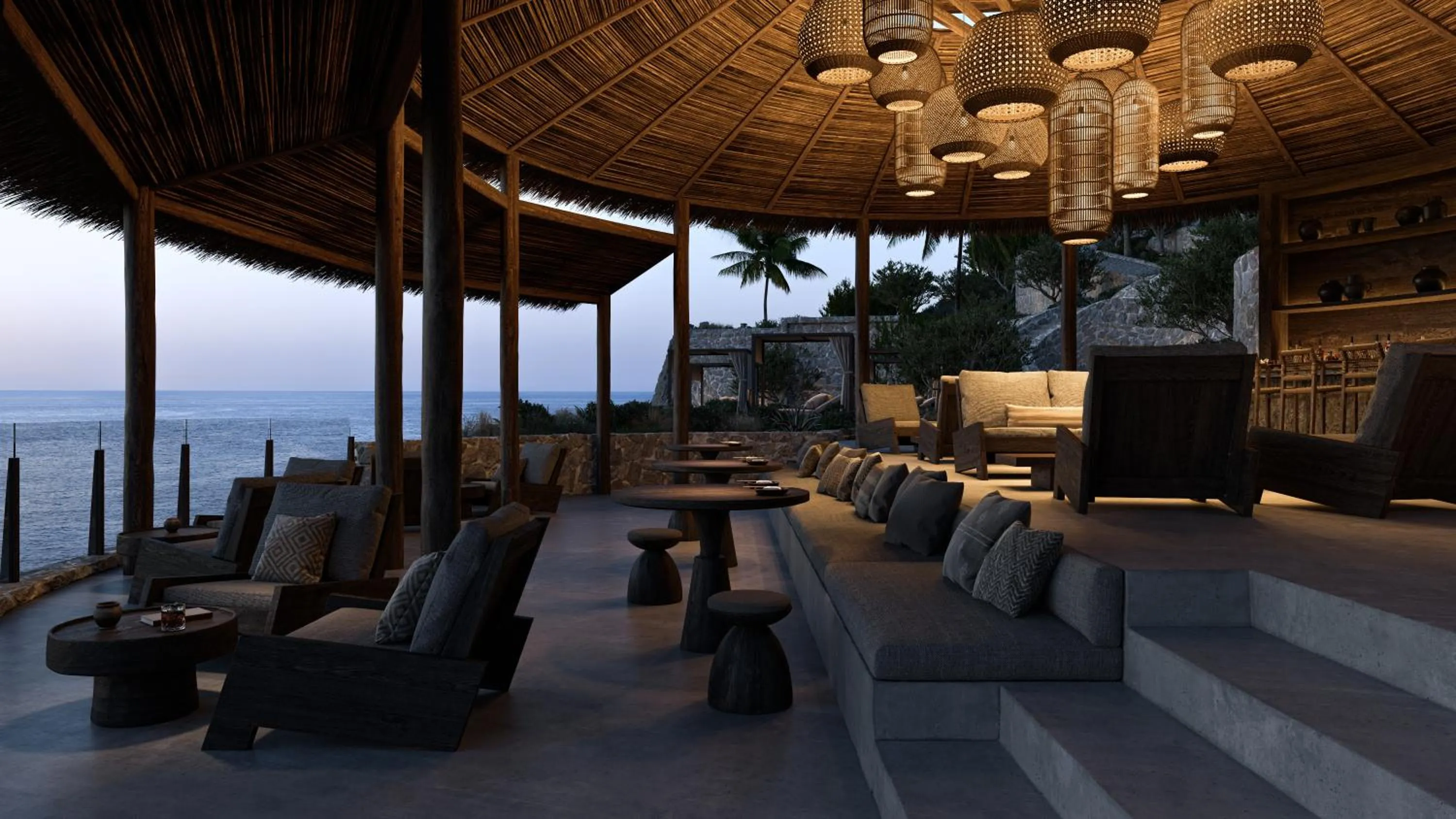 Lounge or bar in OKU Bodrum