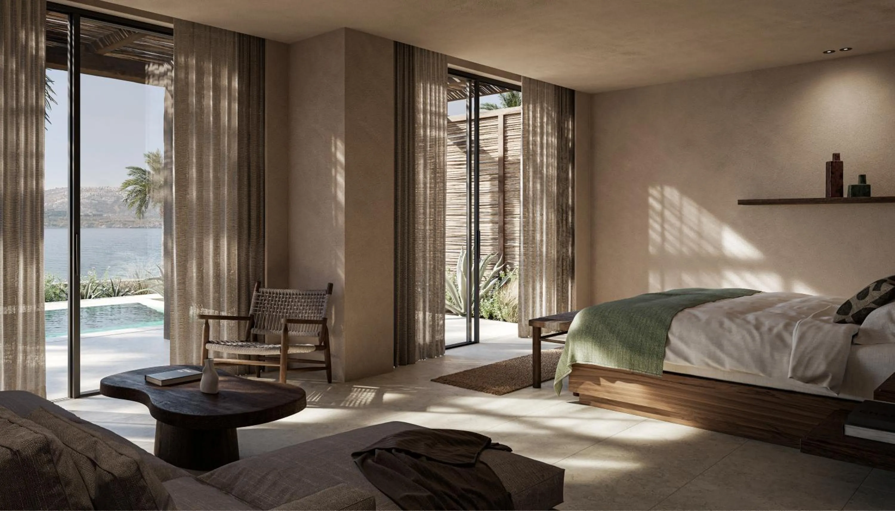 Bedroom, Bed in OKU Bodrum