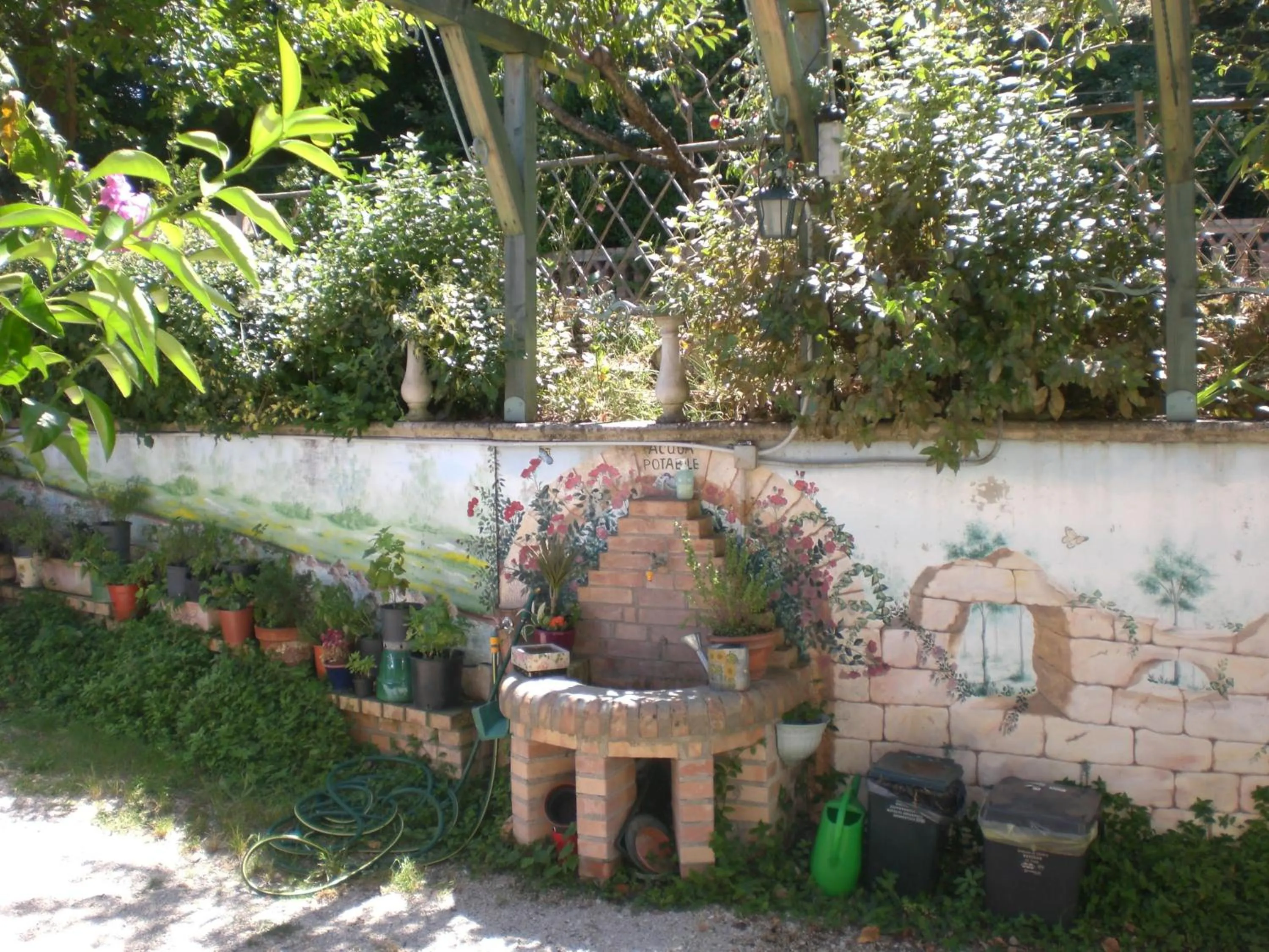 Garden in Agriturismo il Quadrifoglio