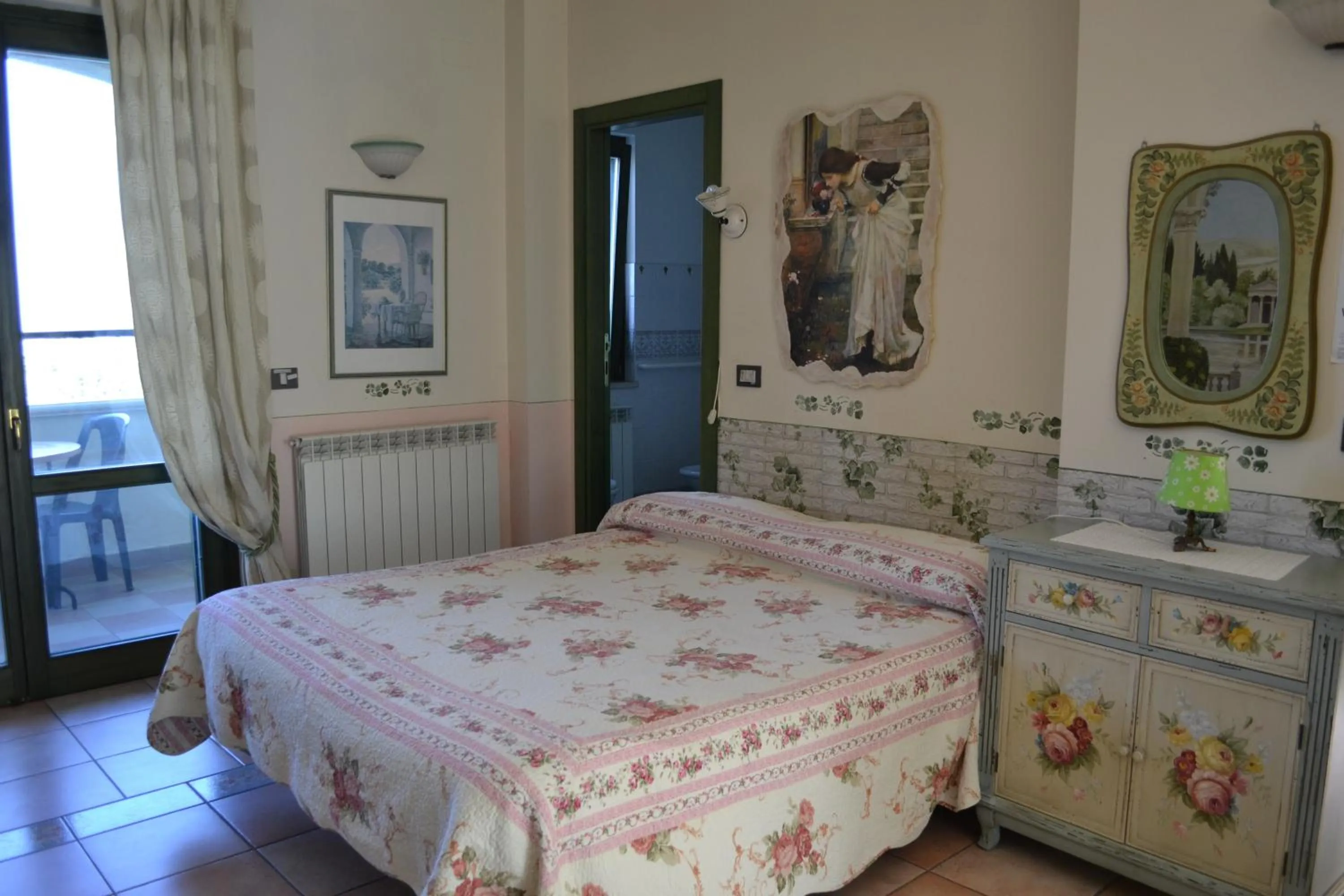 Mountain view, Bed in Agriturismo il Quadrifoglio