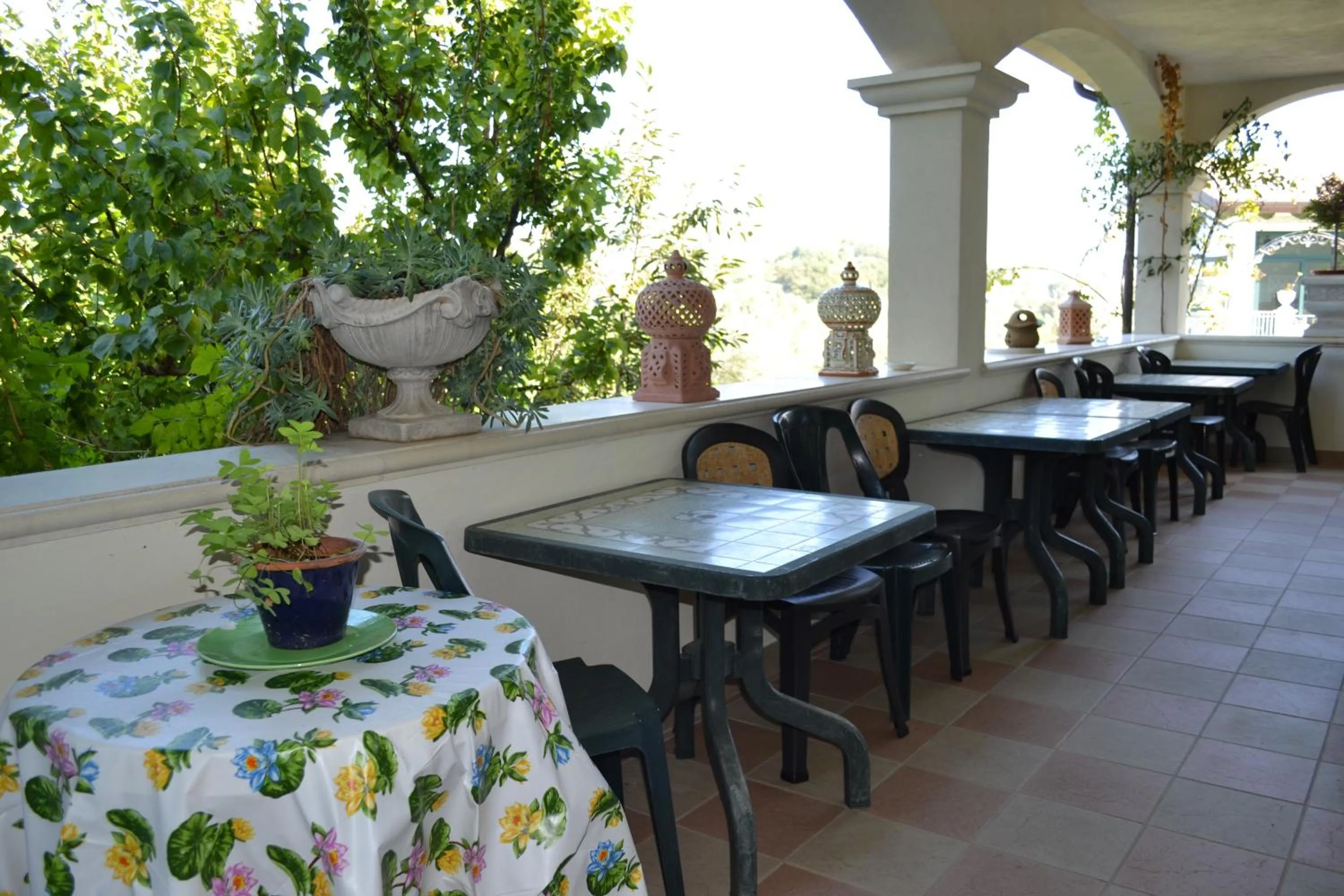 Balcony/Terrace in Agriturismo il Quadrifoglio
