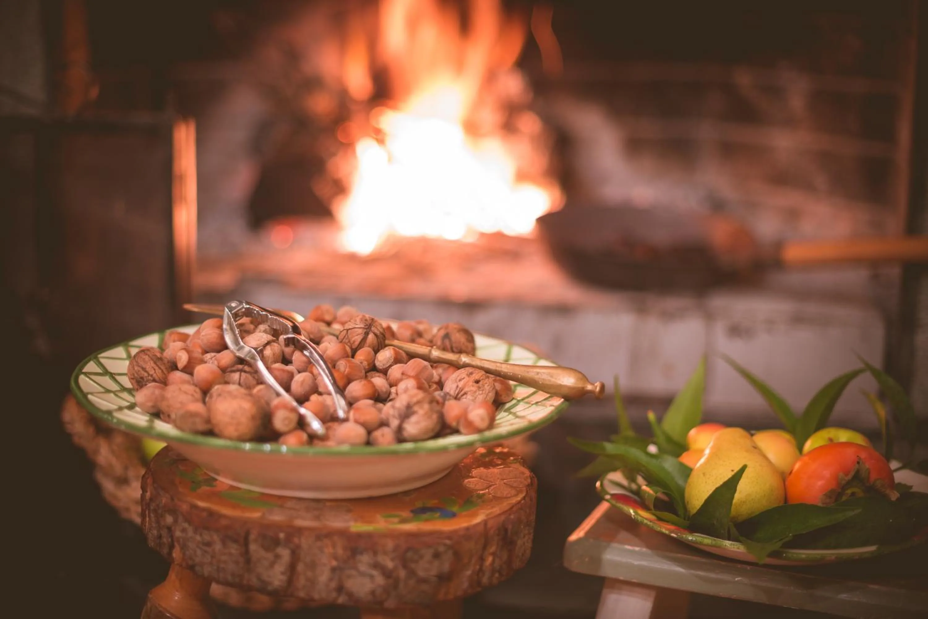 Communal lounge/ TV room in Agriturismo il Quadrifoglio