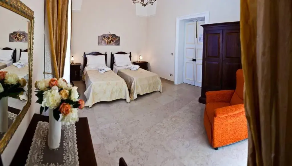 Triple Room with Private External Bathroom - single occupancy in Palazzo Volta Boutique Luxury B&B Triple Room with Private External Bathroom - single occupancy in Palazzo Volta Boutique Luxury B&B