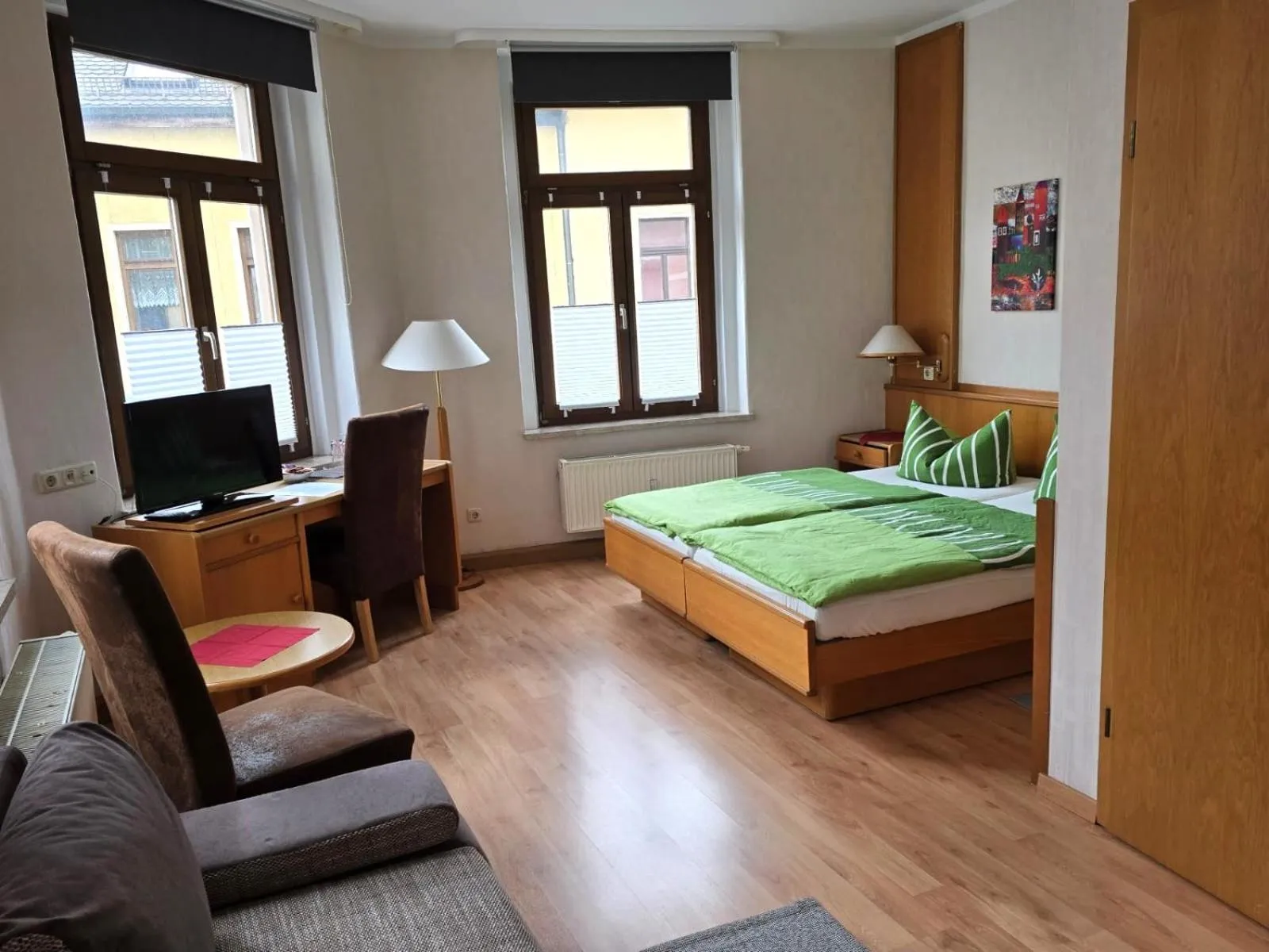 Bed in Hotel Hardys-Eck