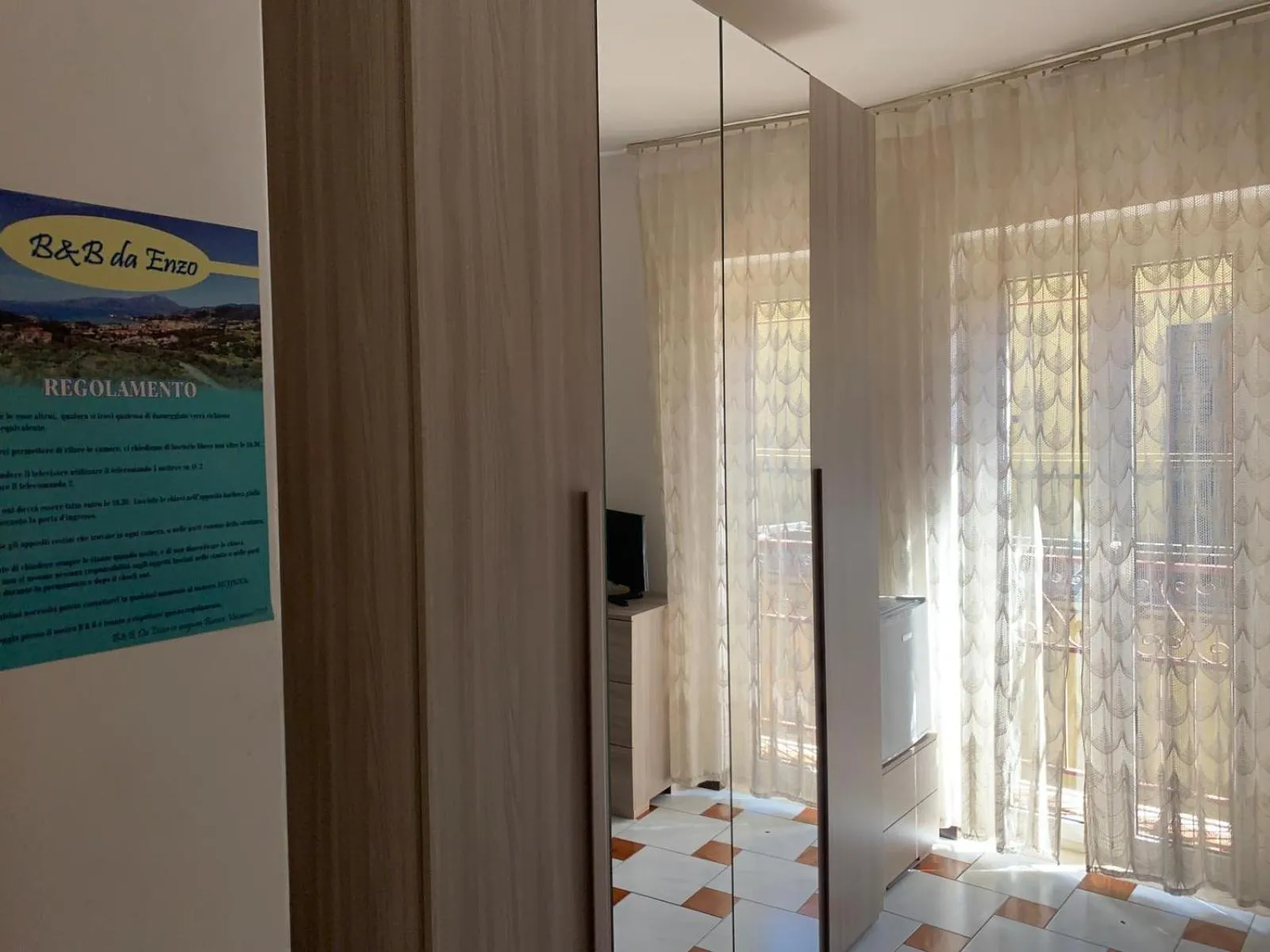 Bedroom in B & B da Enzo