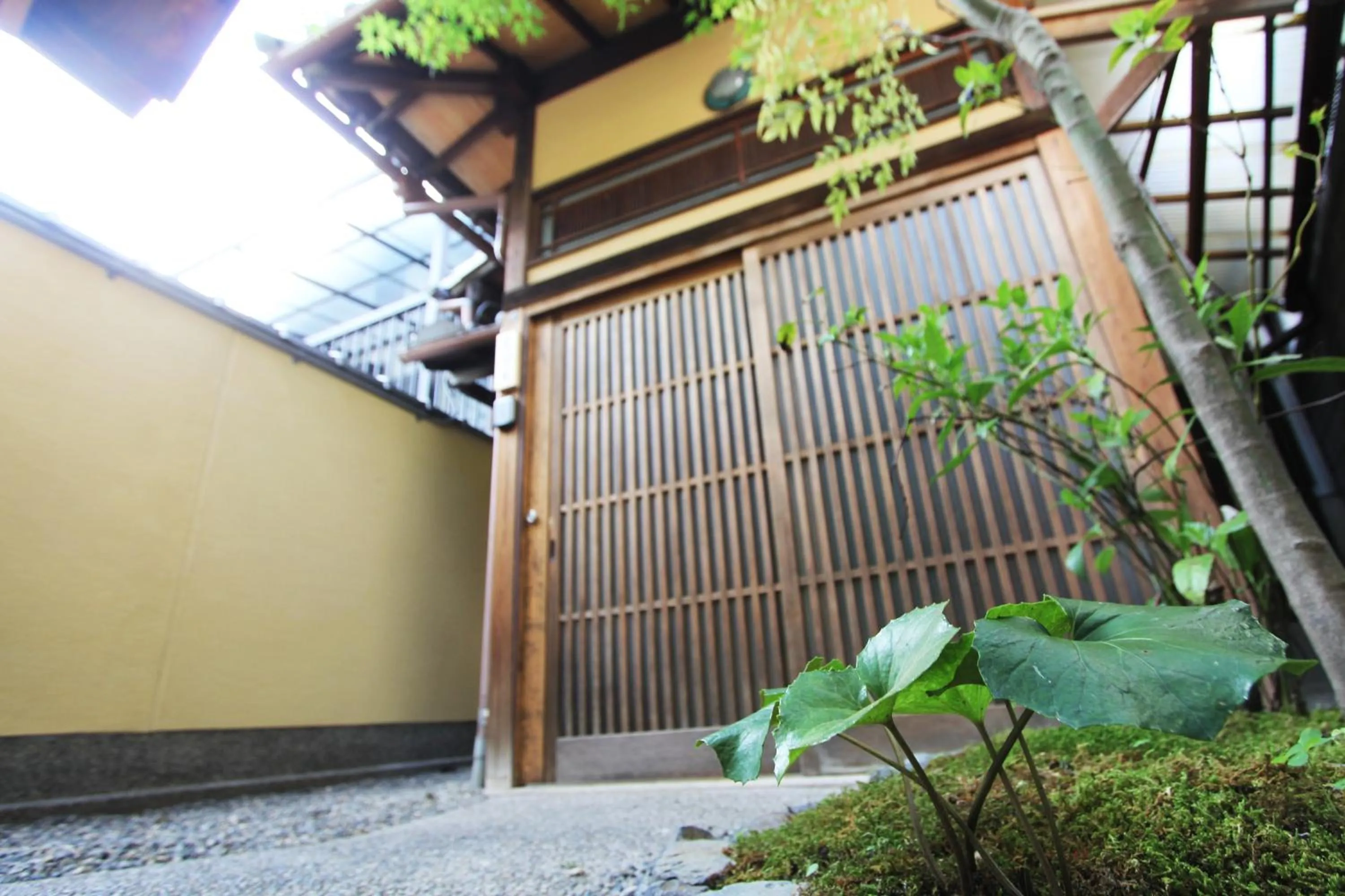 Facade/entrance in Our turn Machiya inn