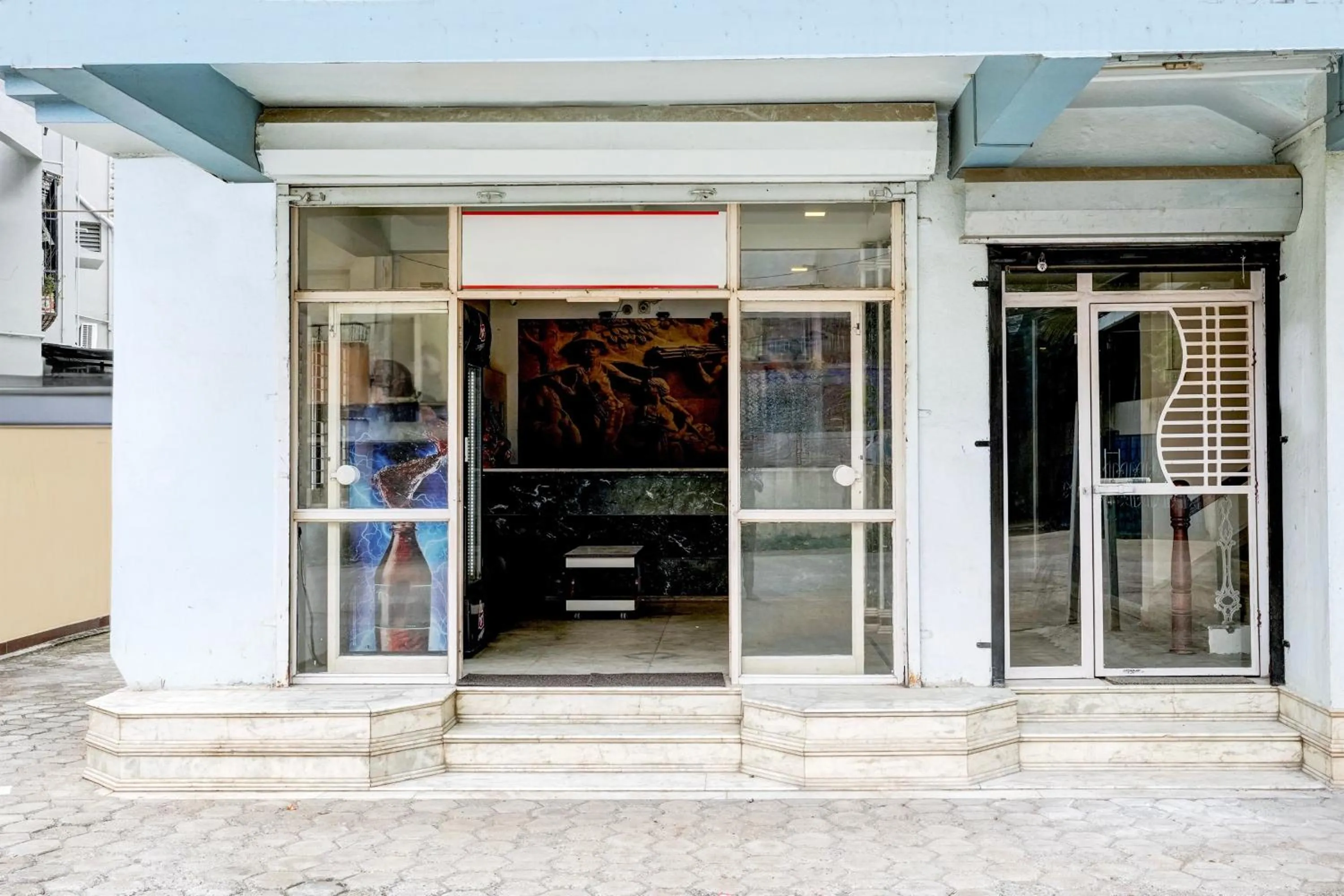 Facade/entrance in Hotel O Padampura Near Railway Station
