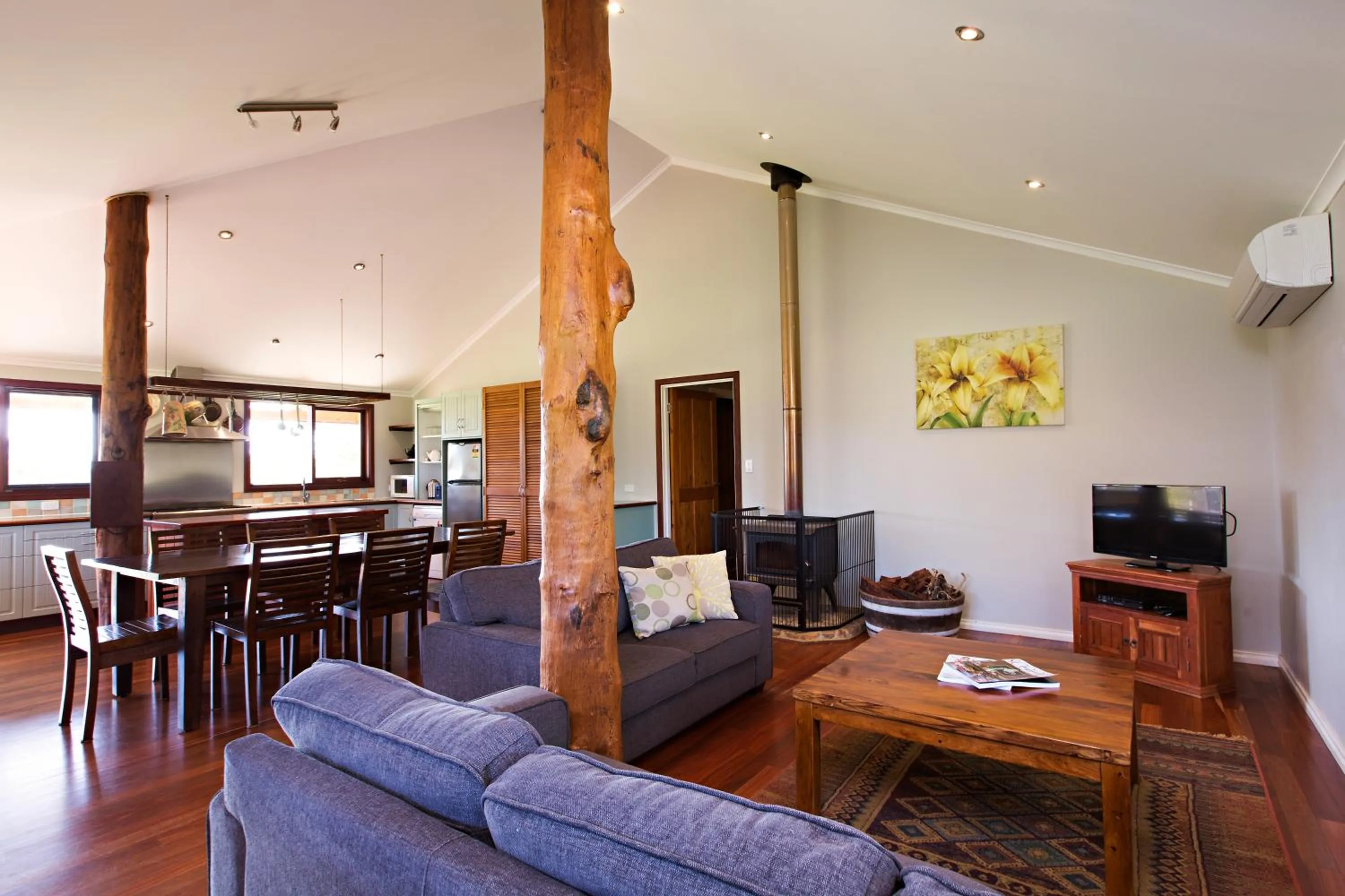 Living room in Wildwood Valley
