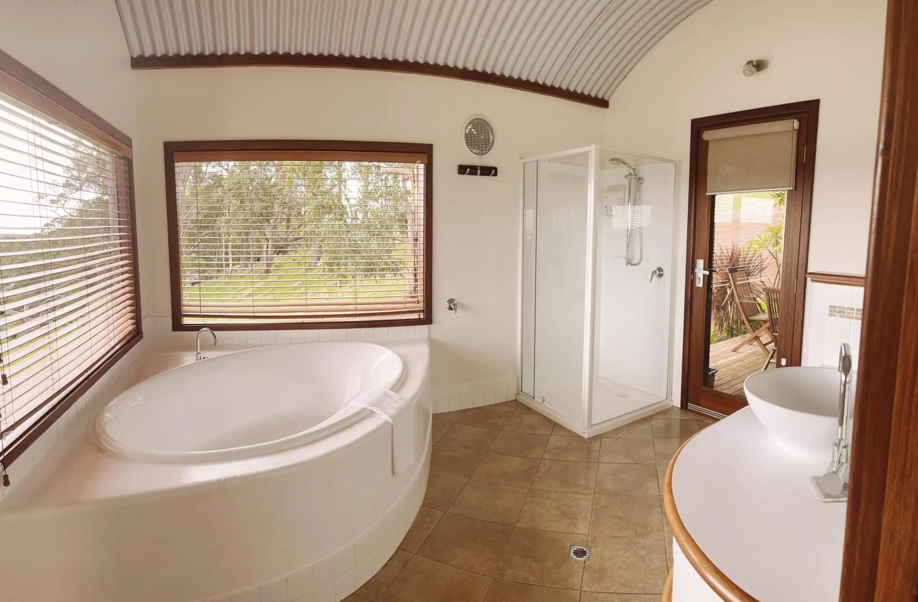 Shower in Wildwood Valley