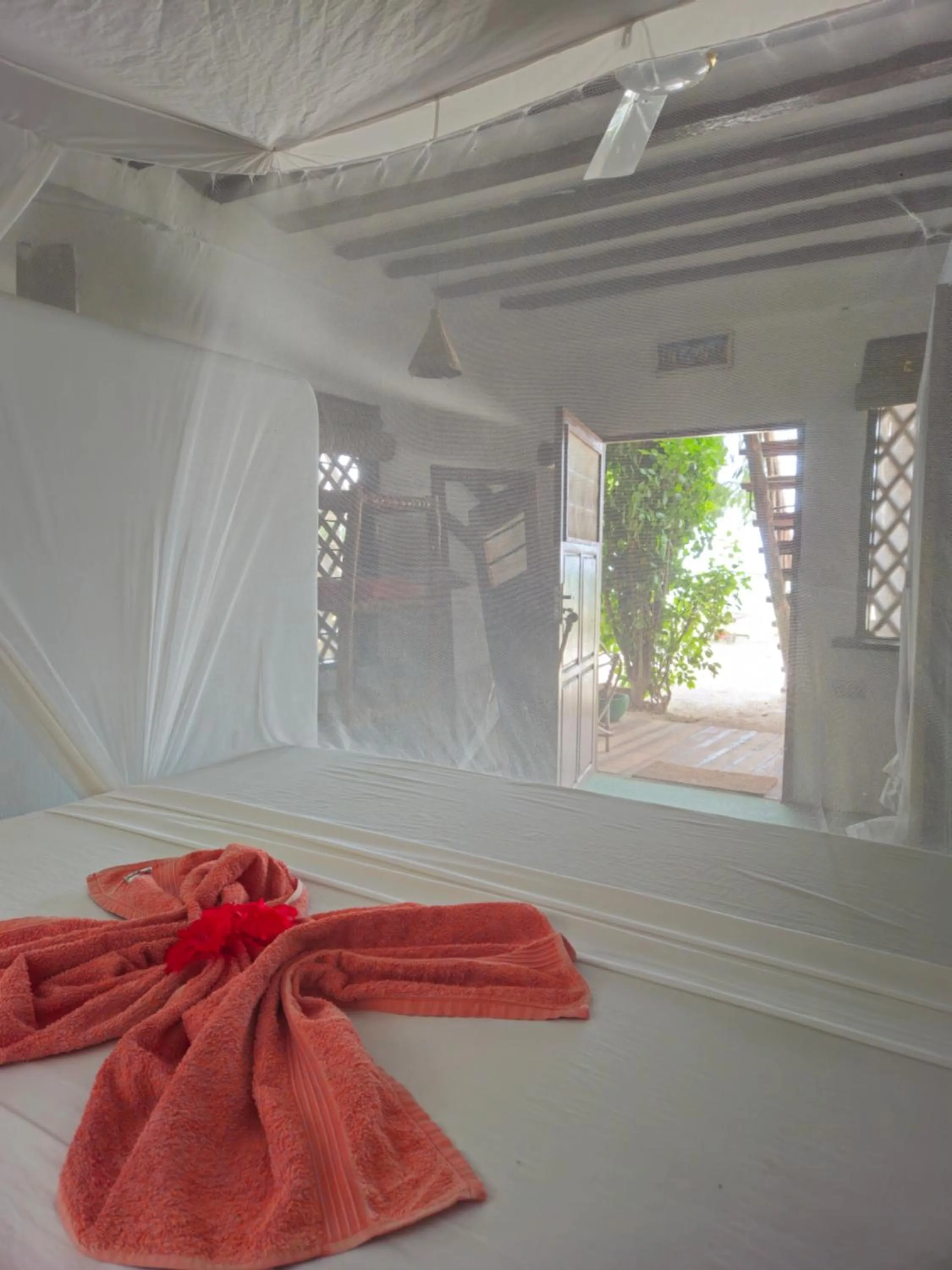 Bedroom in Evergreen Bungalows