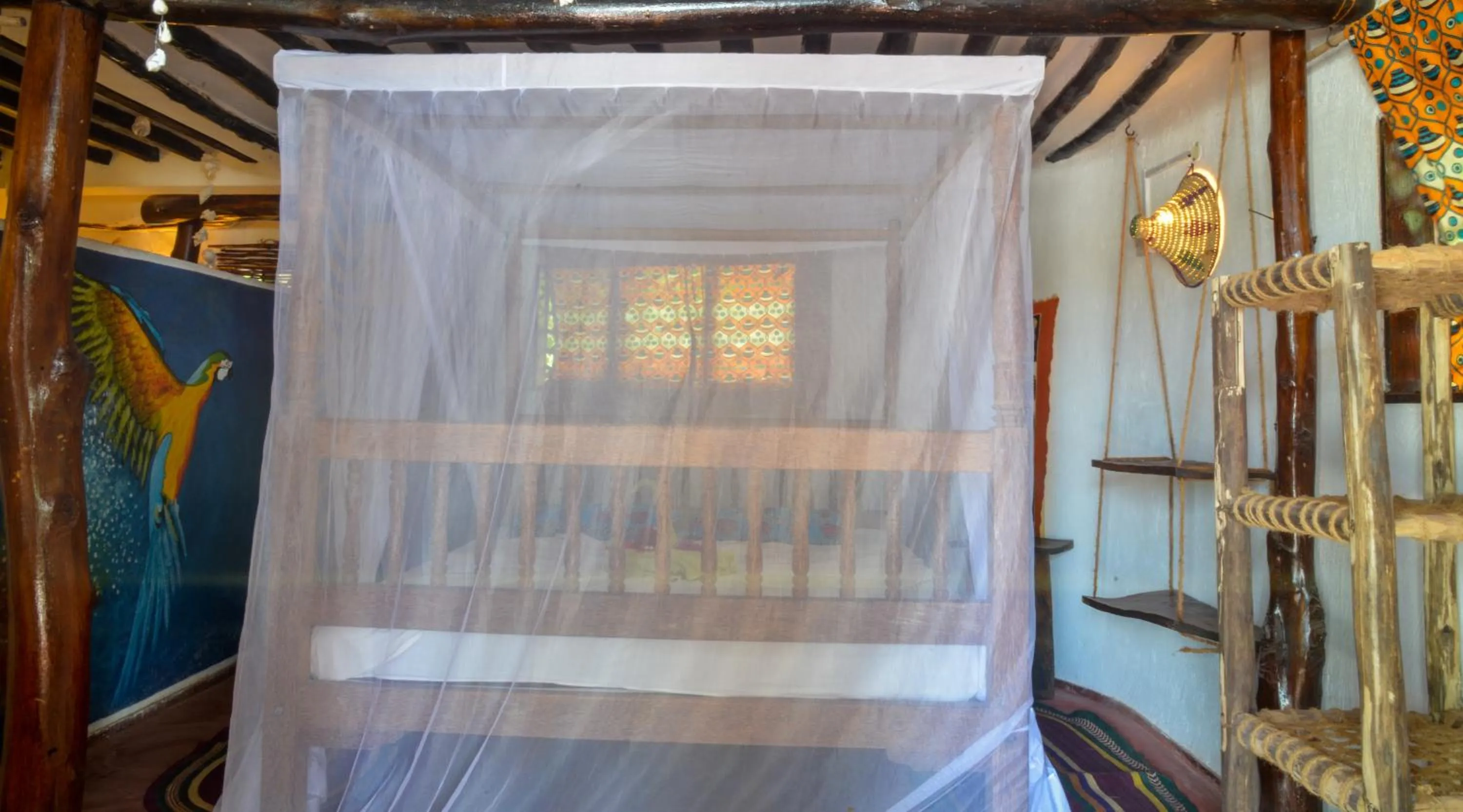 Bedroom in Evergreen Bungalows
