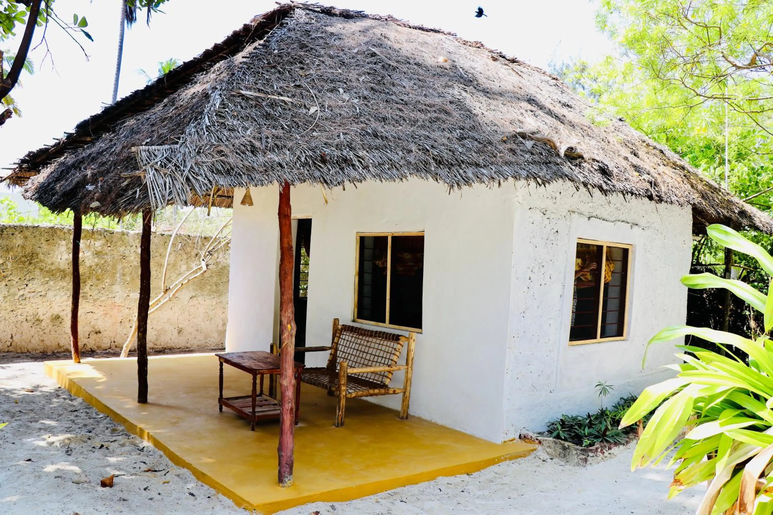 Patio in Evergreen Bungalows