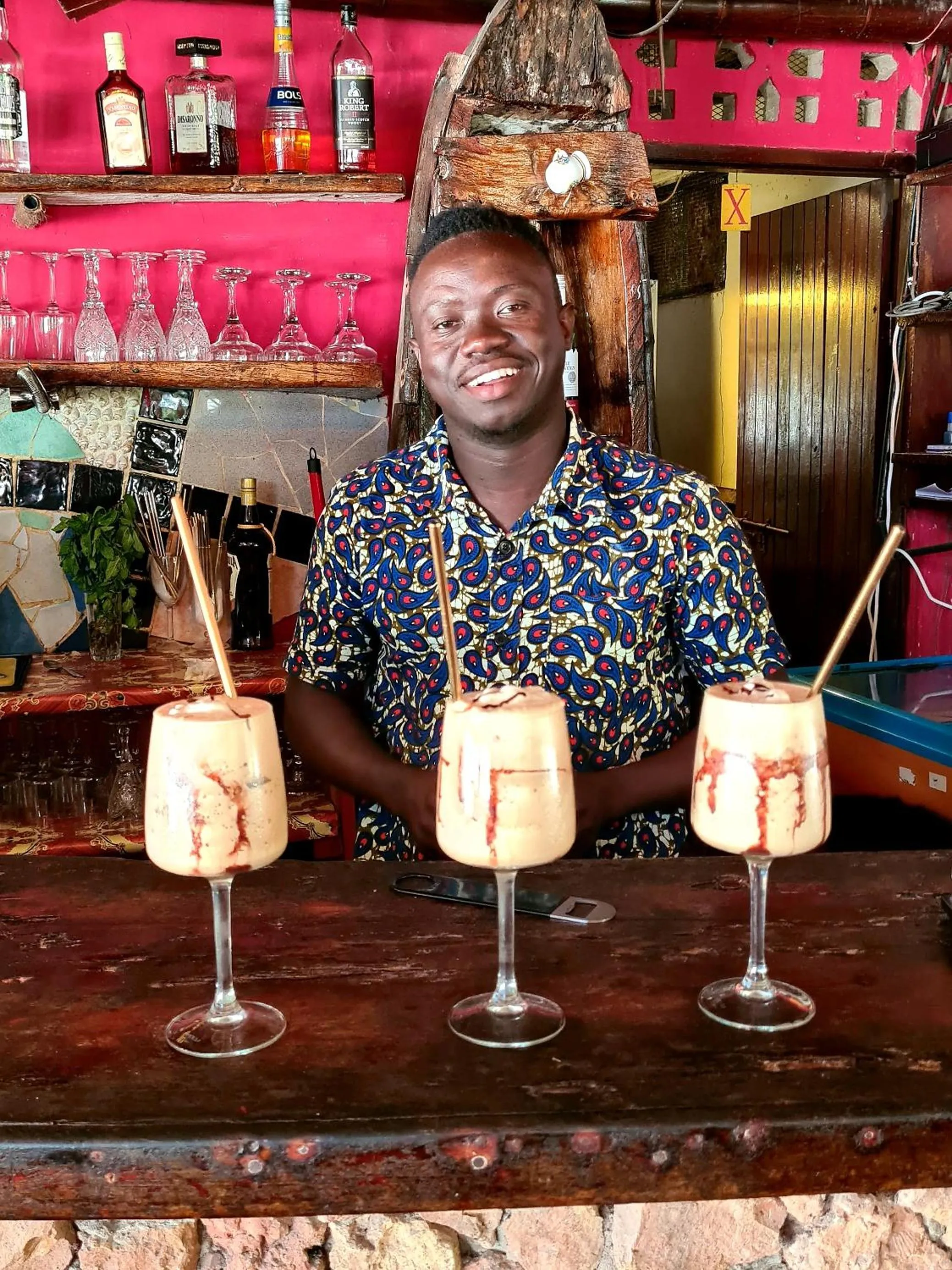 Lounge or bar in Evergreen Bungalows