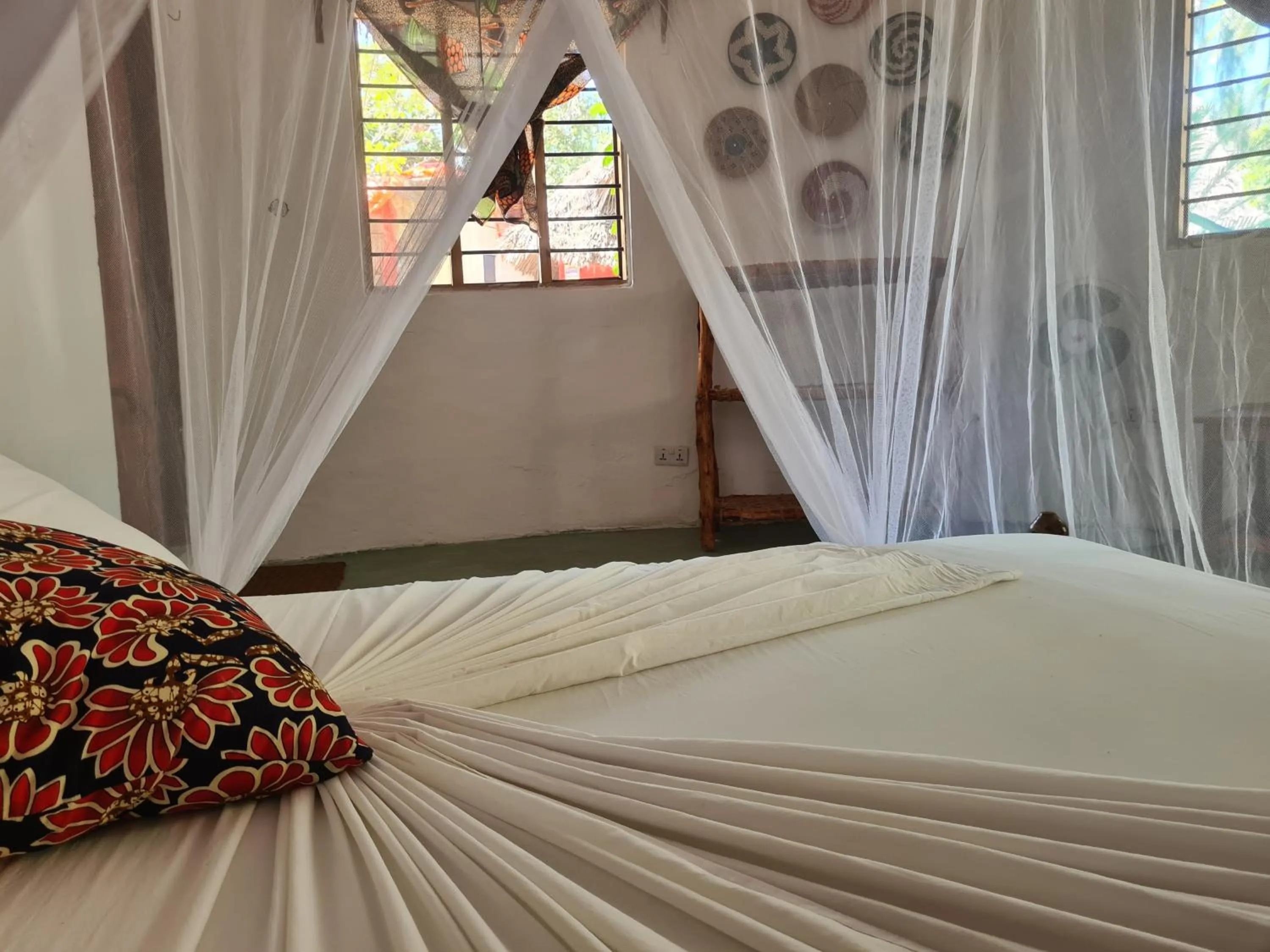 Bed in Evergreen Bungalows