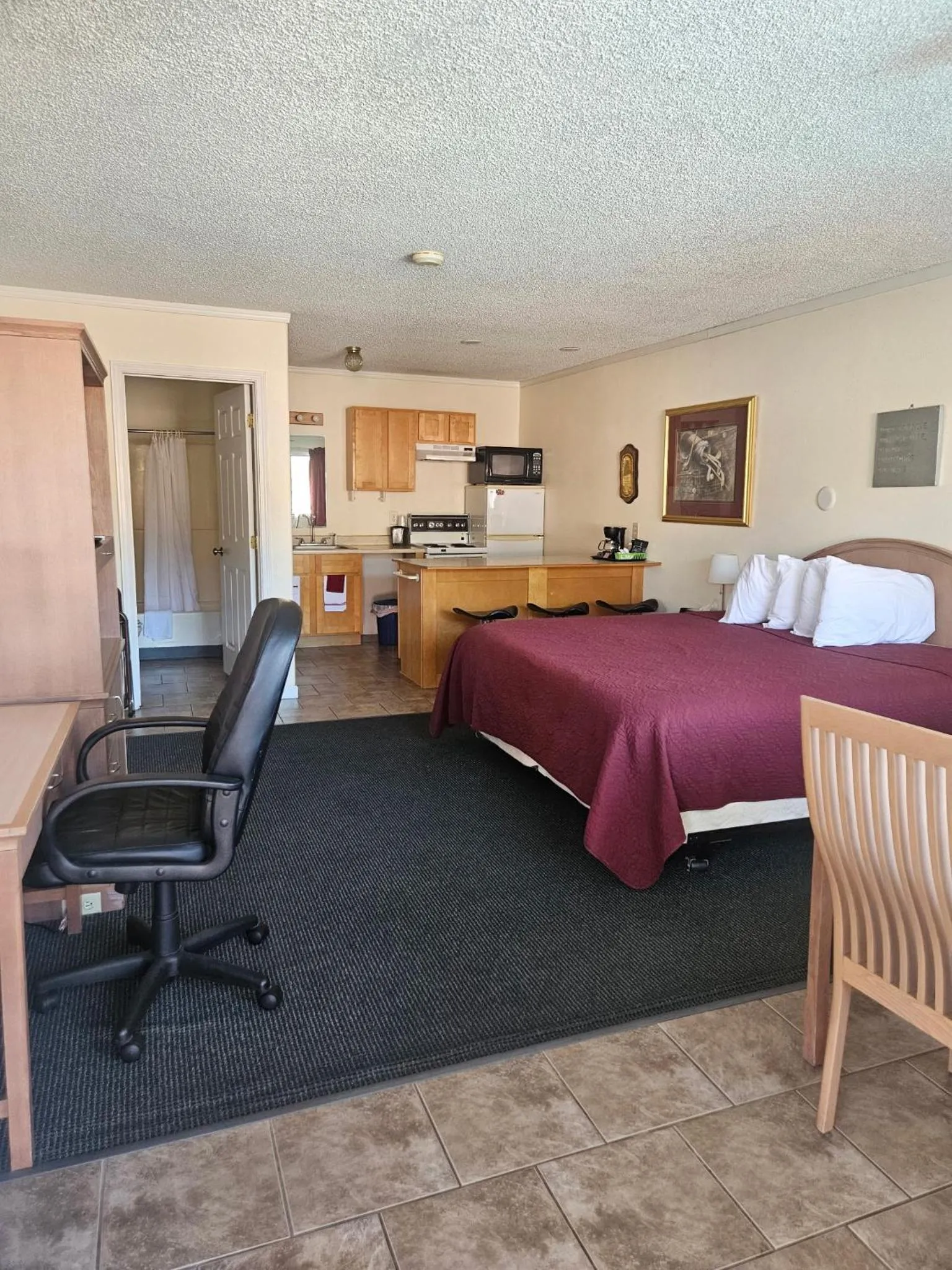 King Studio with Sofa Bed - single occupancy in Camaray Motel