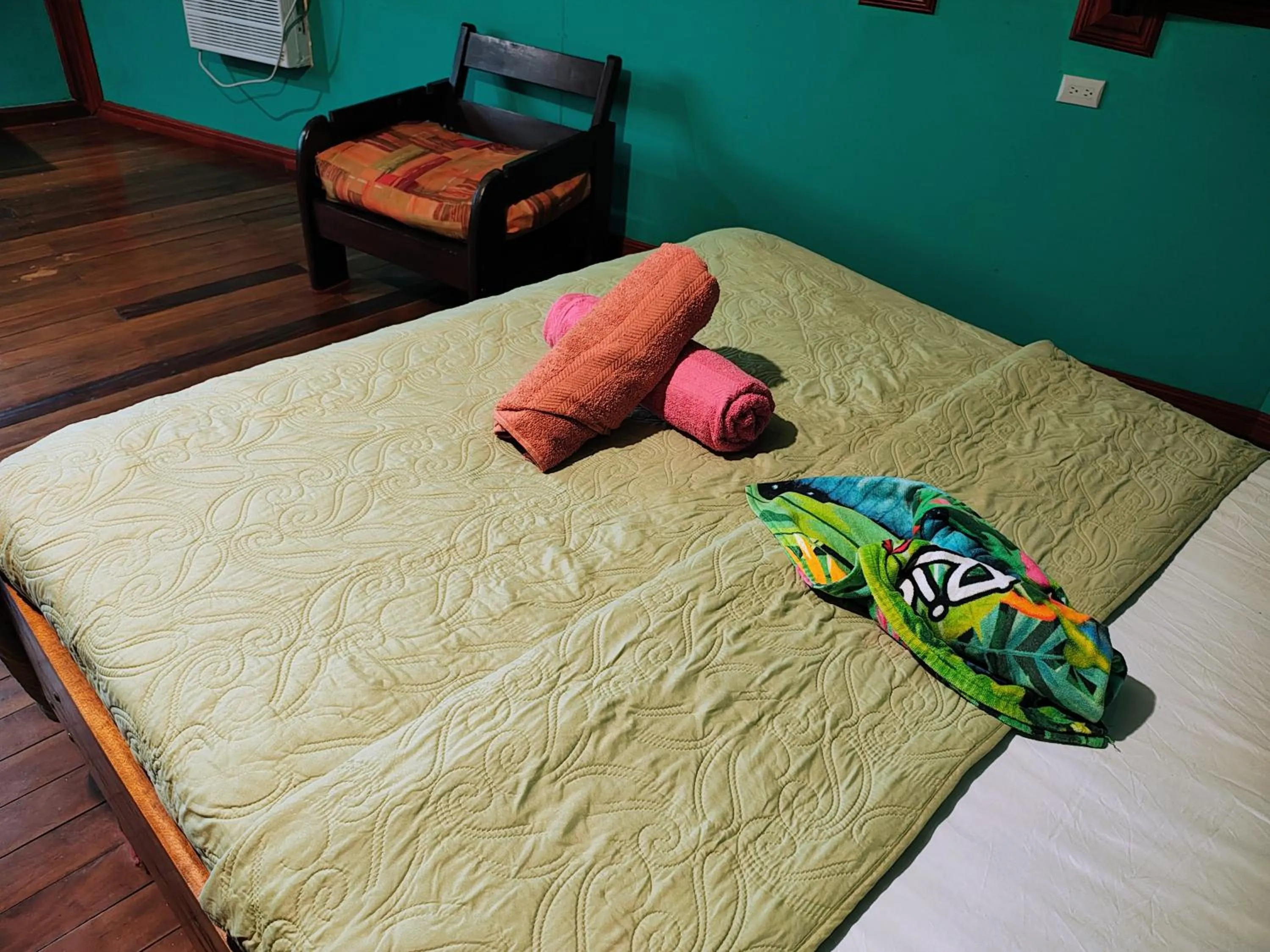 Bed in Vista Drake Lodge