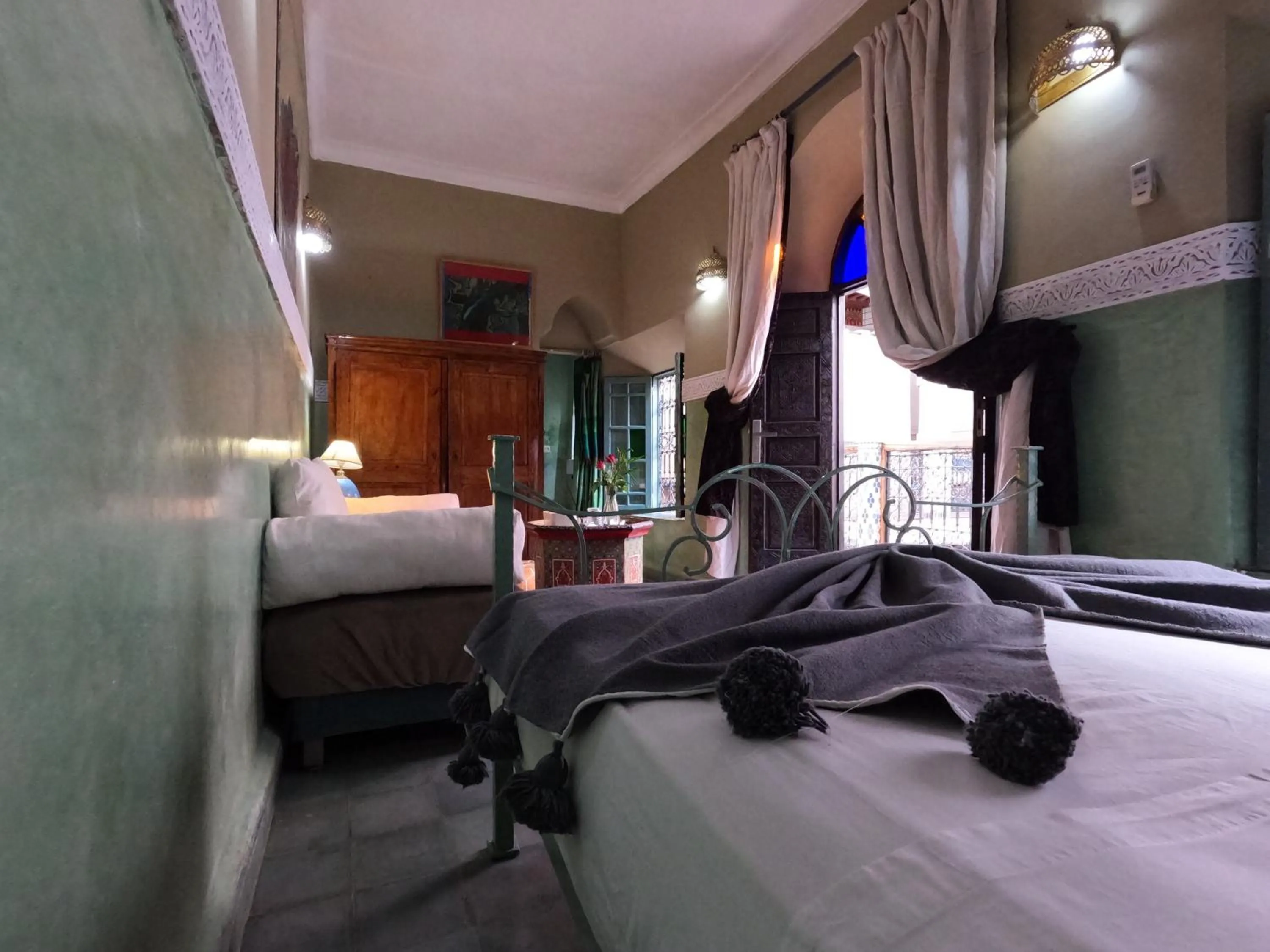 Bed in Riad Maizie