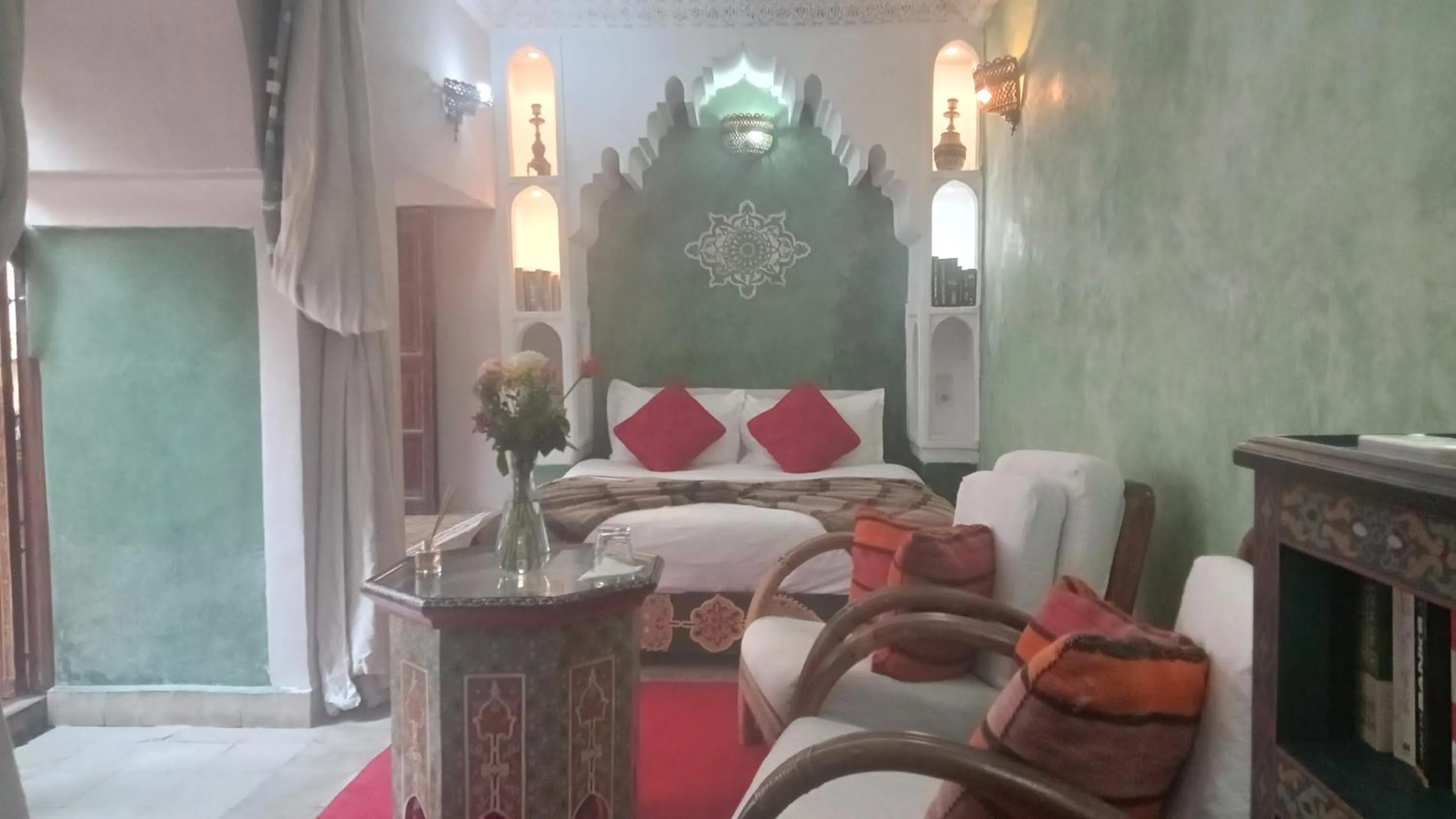 Bed in Riad Maizie