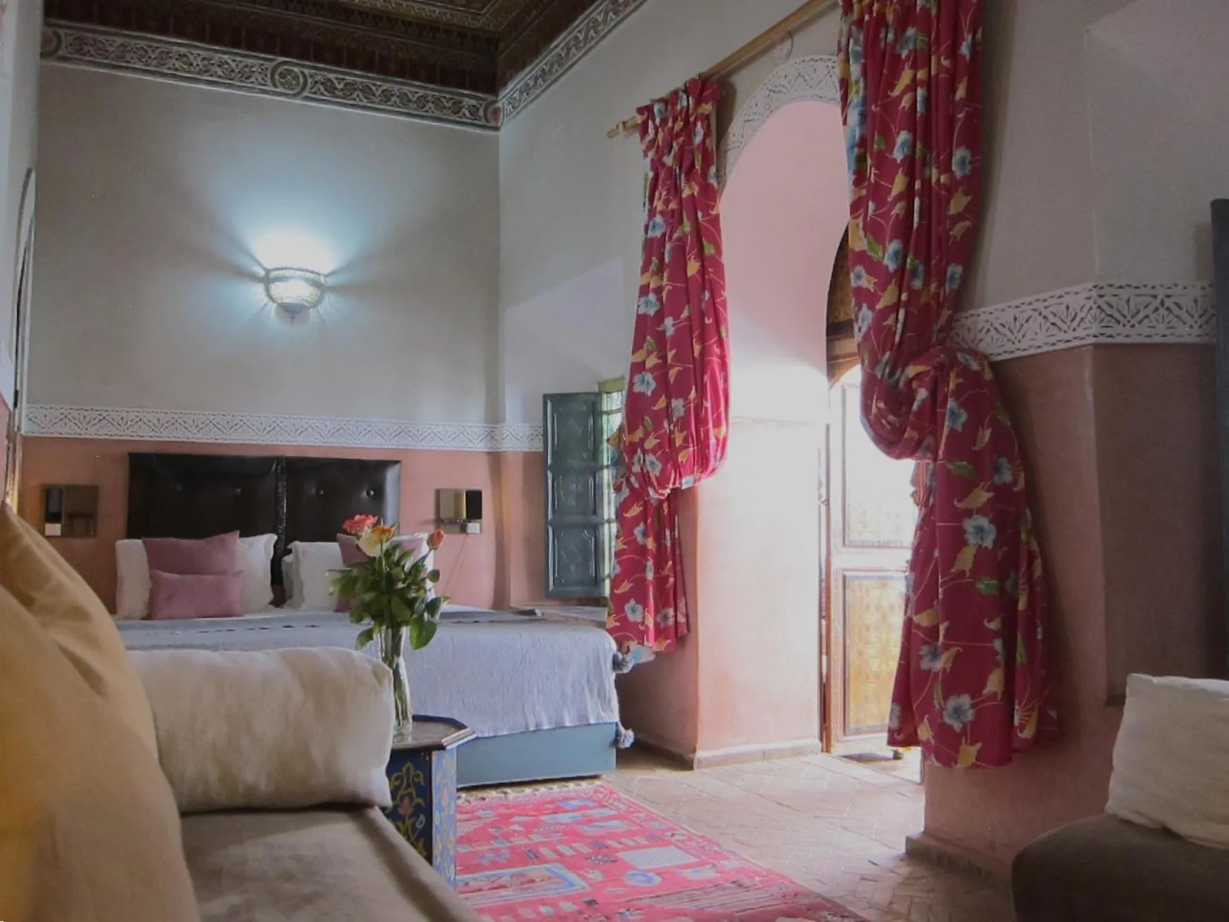 Bed in Riad Maizie
