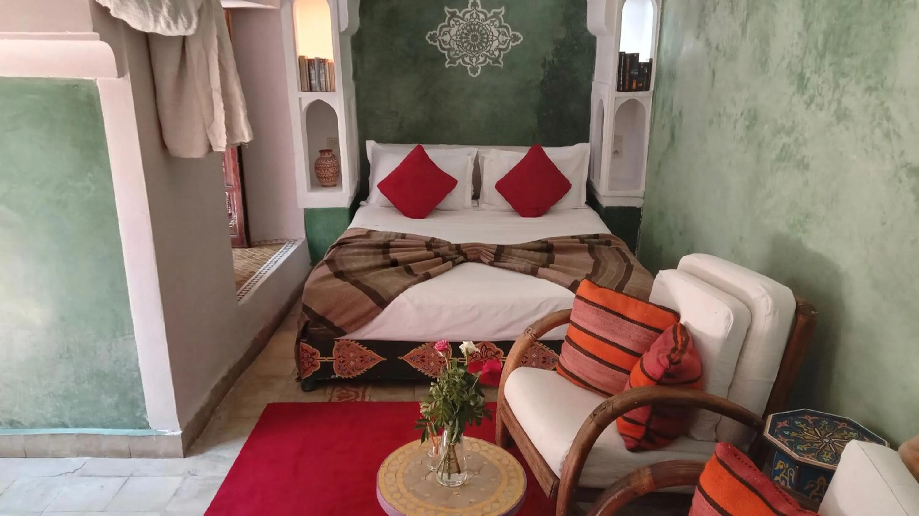 Bed in Riad Maizie