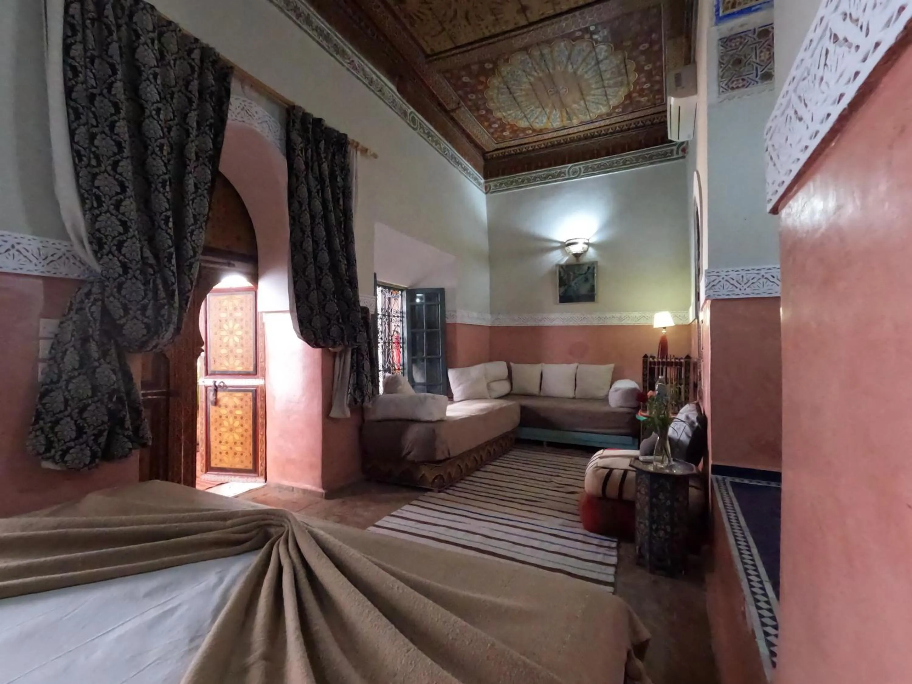 Bed in Riad Maizie