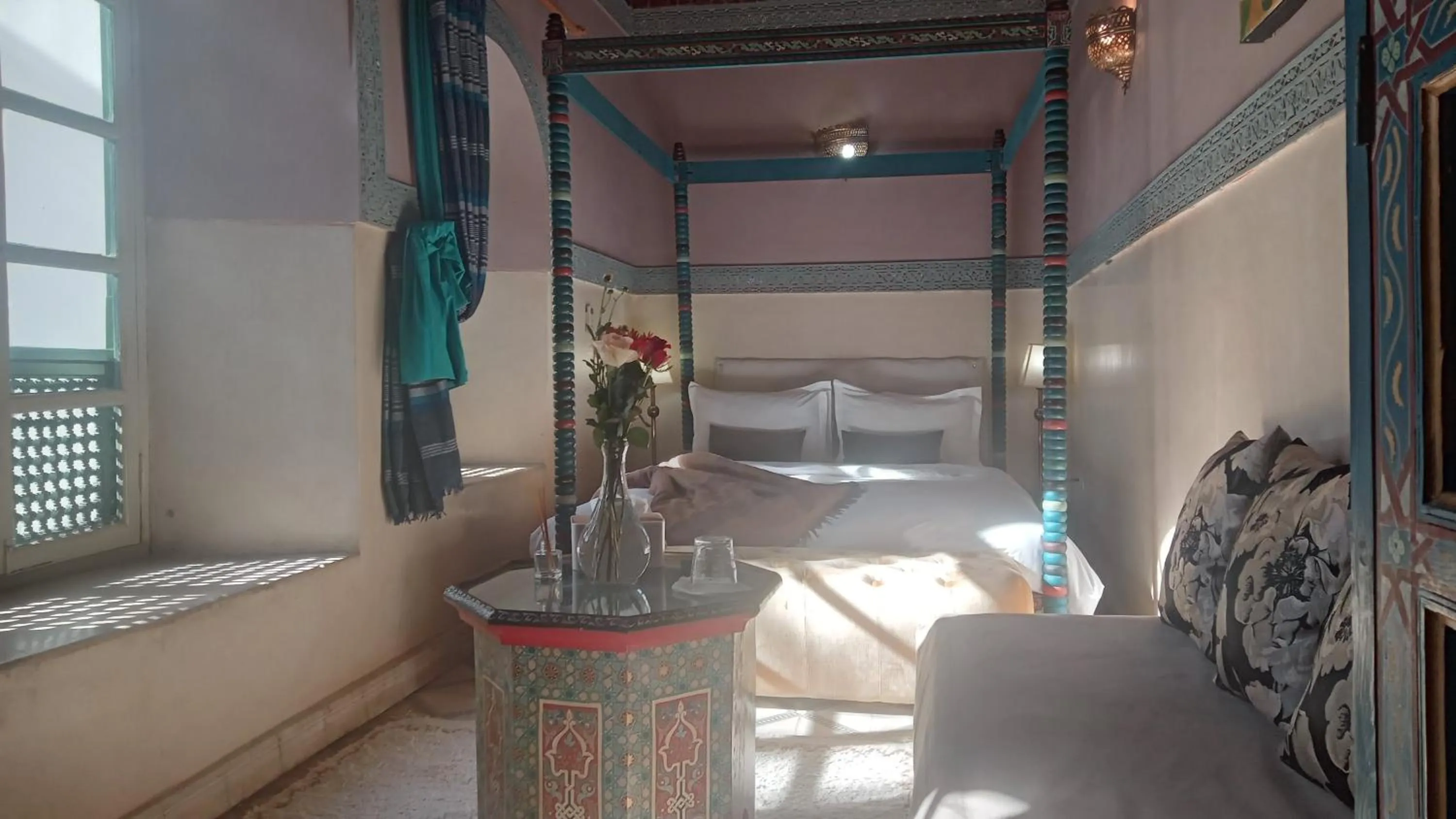 Bed in Riad Maizie