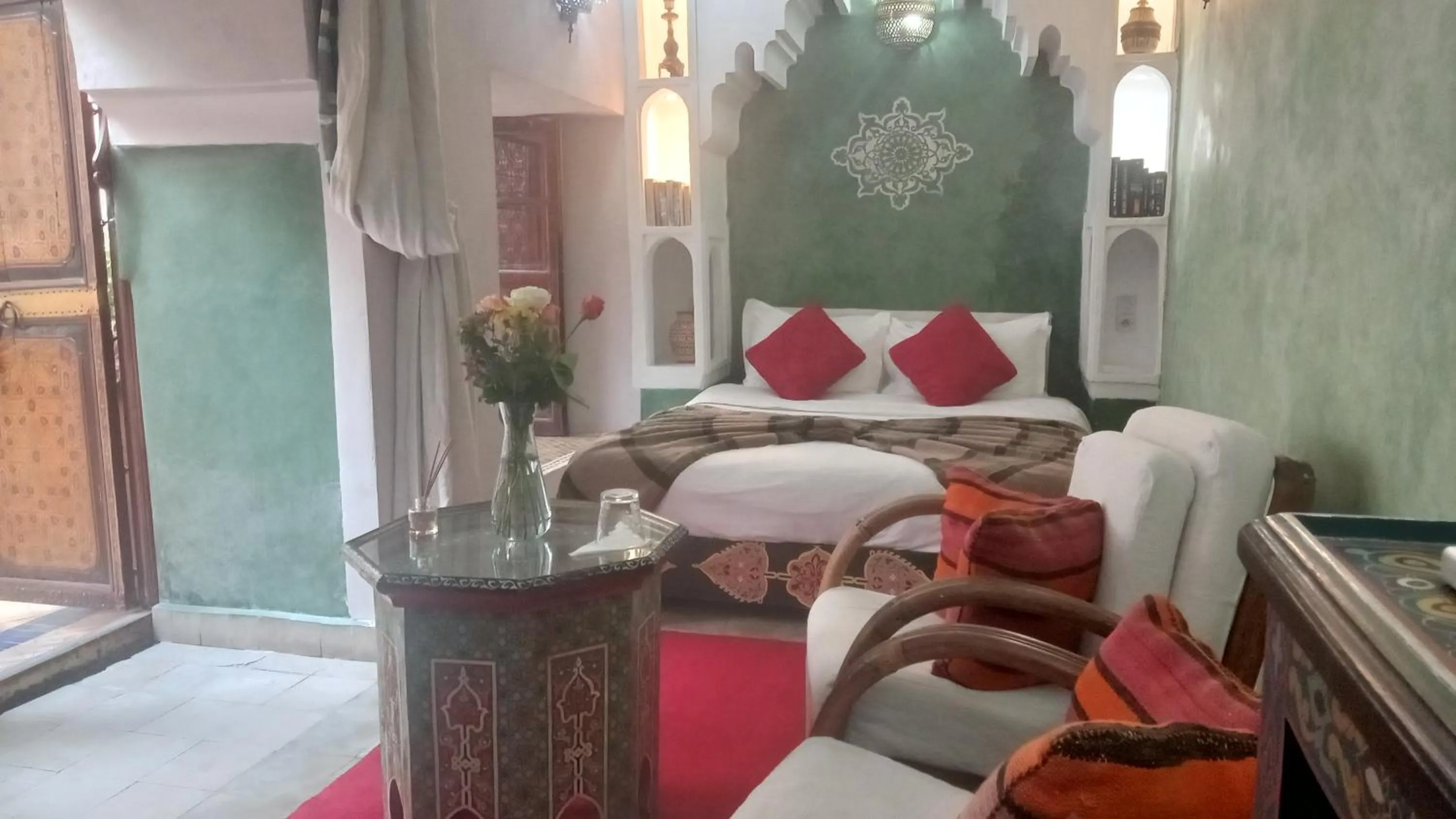 Bed in Riad Maizie