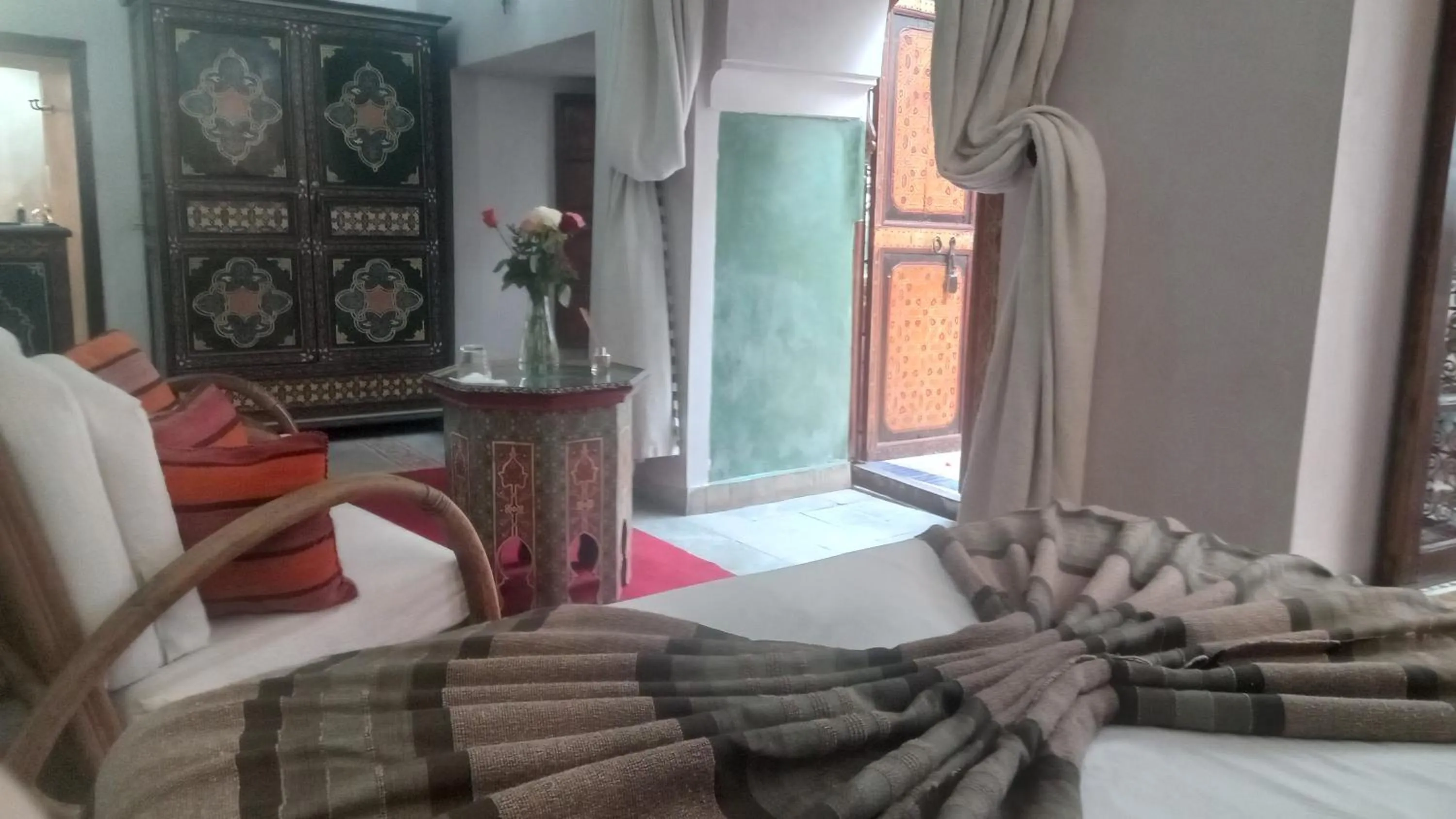 Bed in Riad Maizie