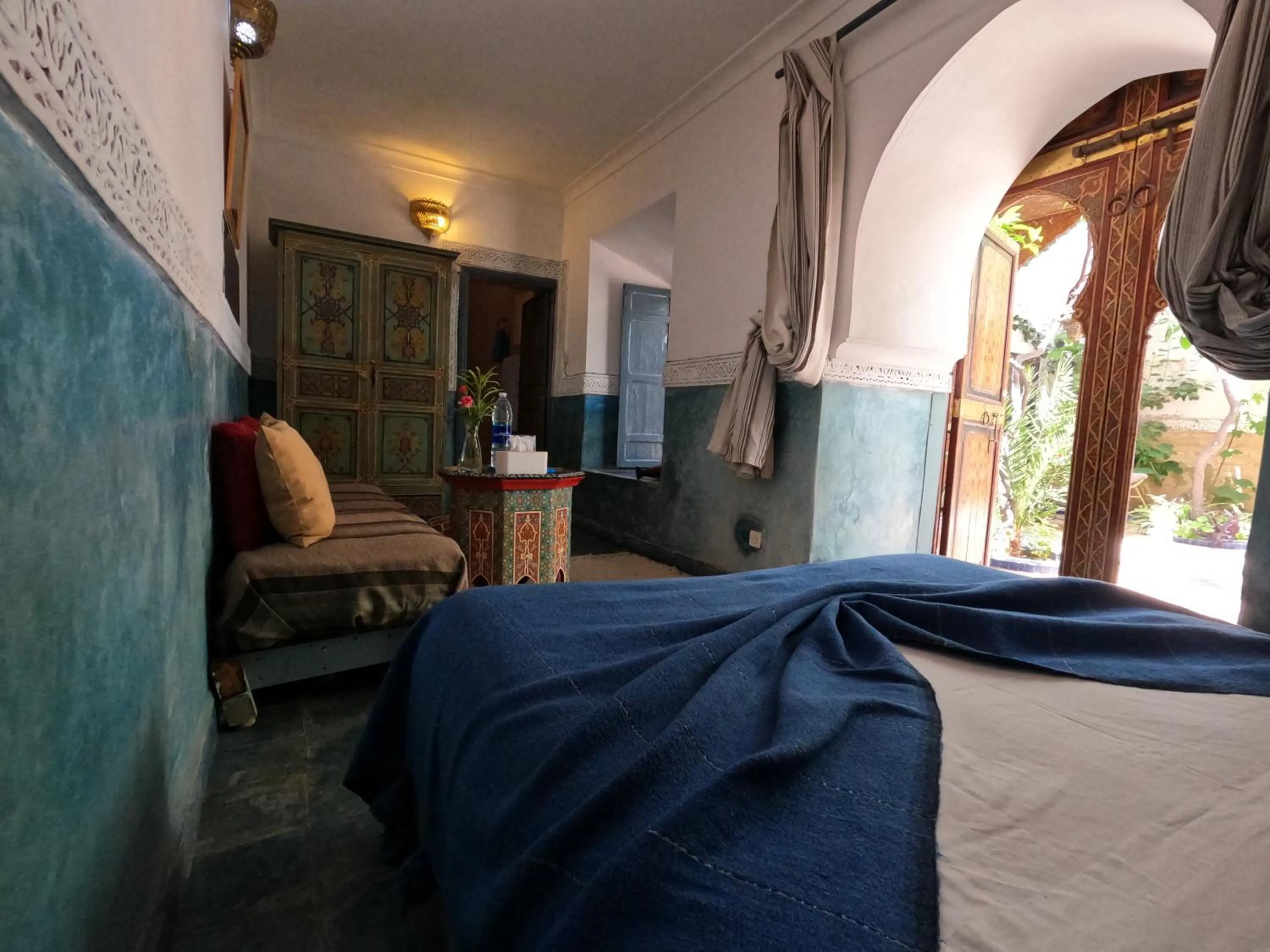 Bed in Riad Maizie