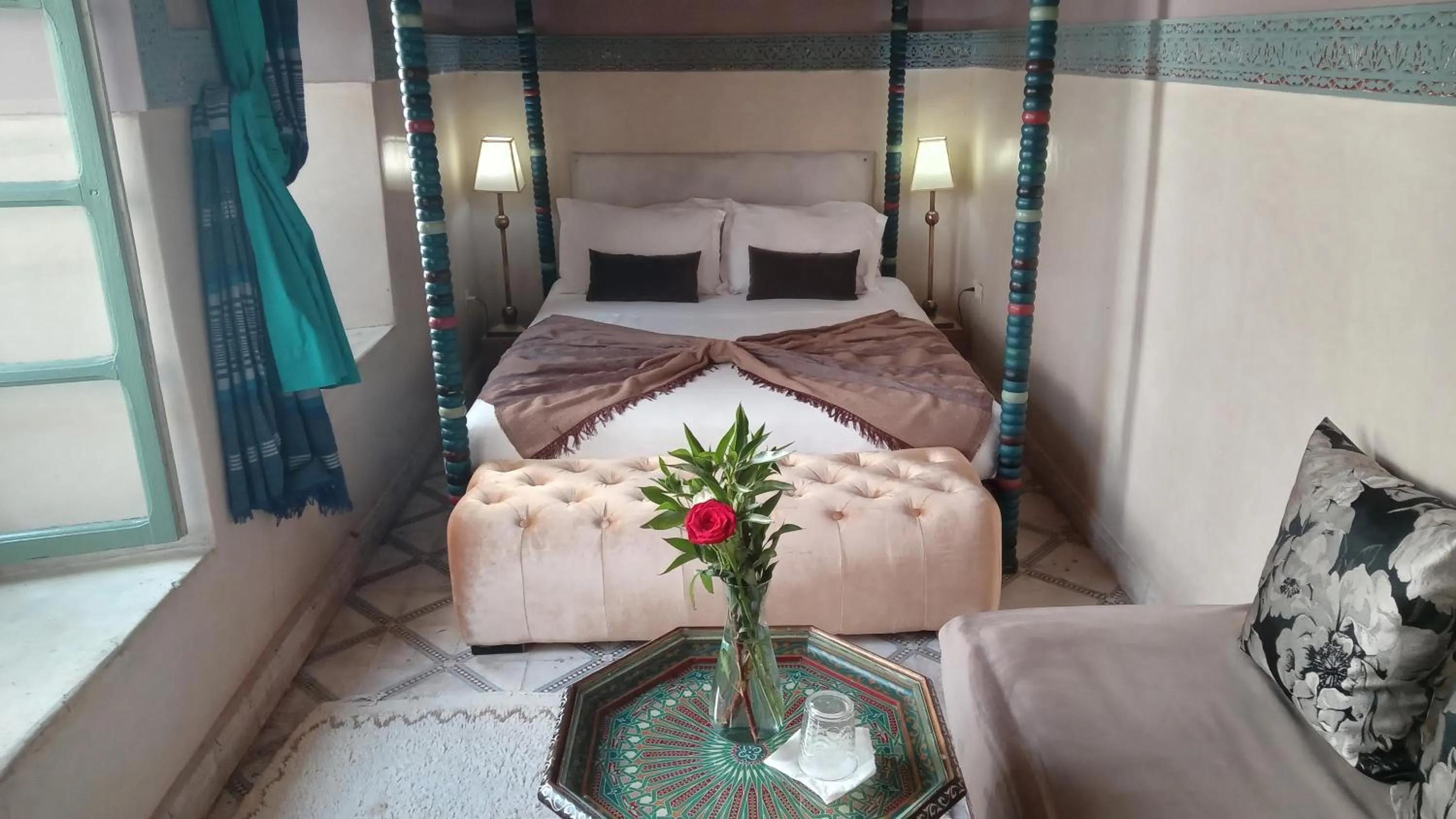 Bed in Riad Maizie