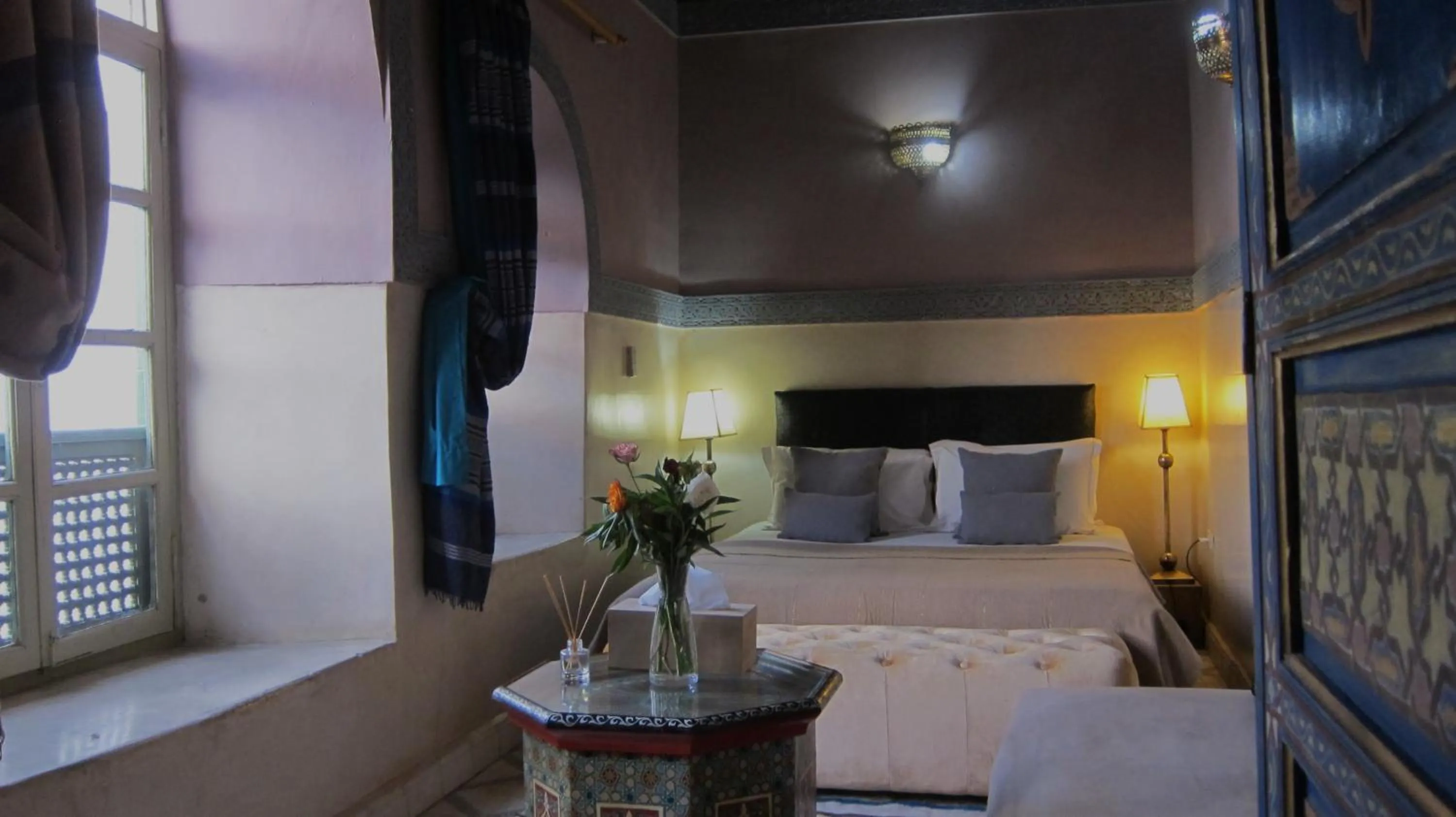 Bed in Riad Maizie